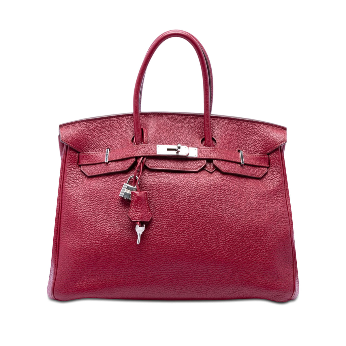 Hermès Togo Birkin Retourne 35 Red