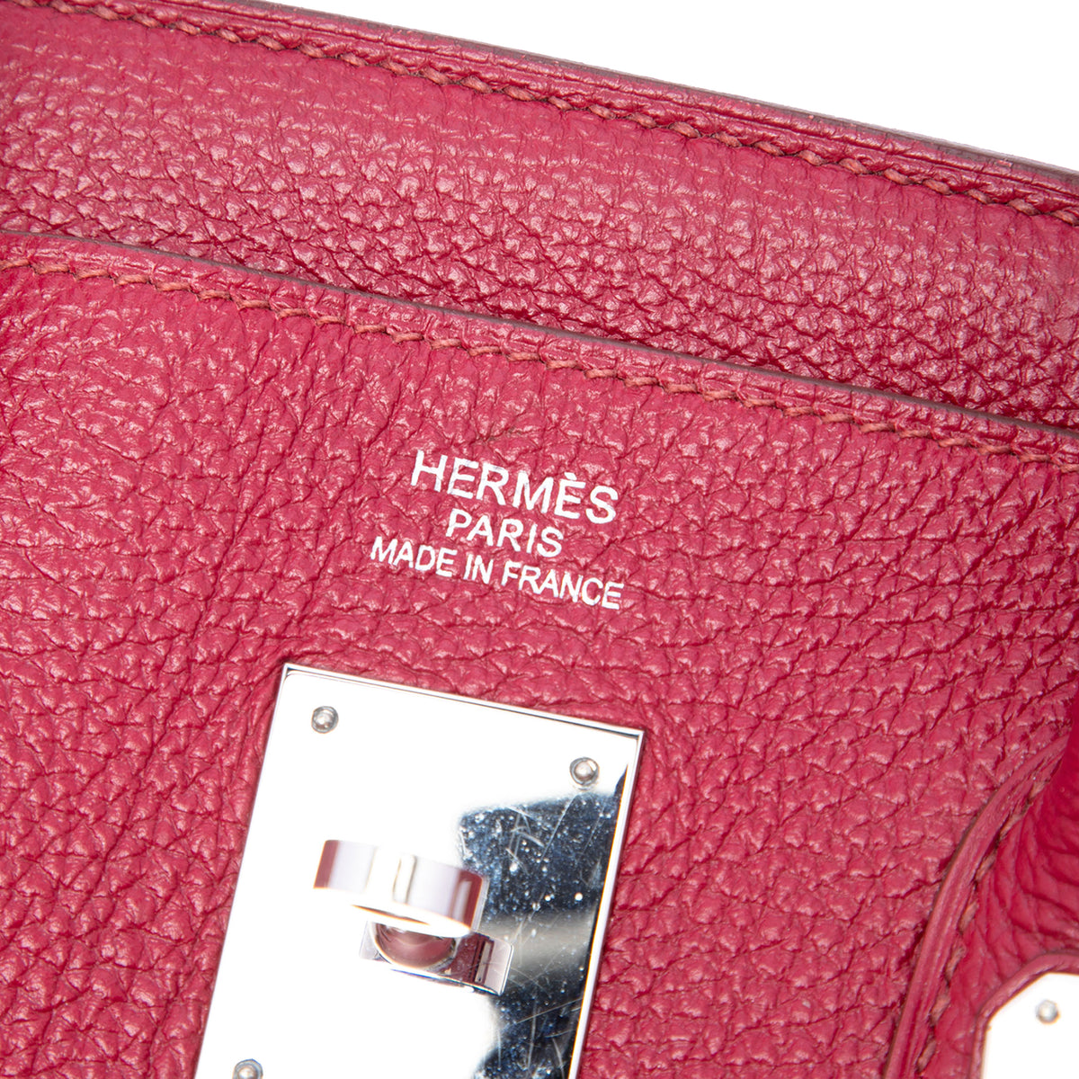 Hermès Togo Birkin Retourne 35 Red