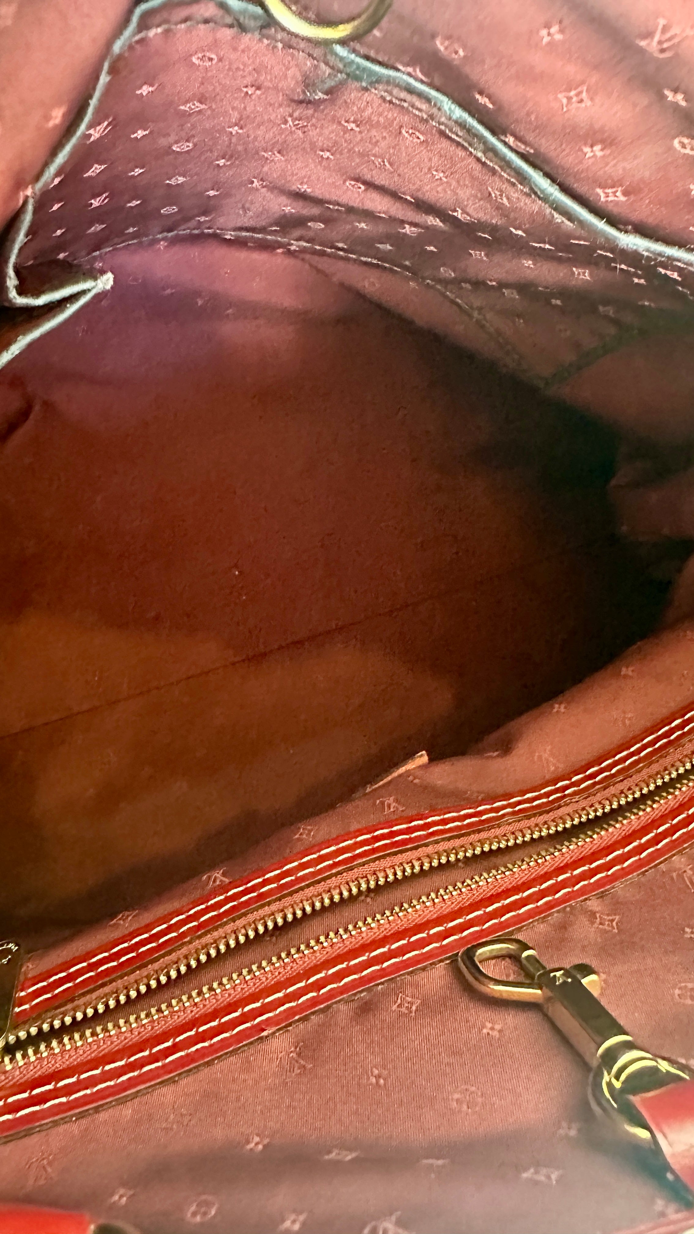 LOUIS VUITTON SUHALI LE MAJESTUEUX TOTE BAG - IN BORDEAUX