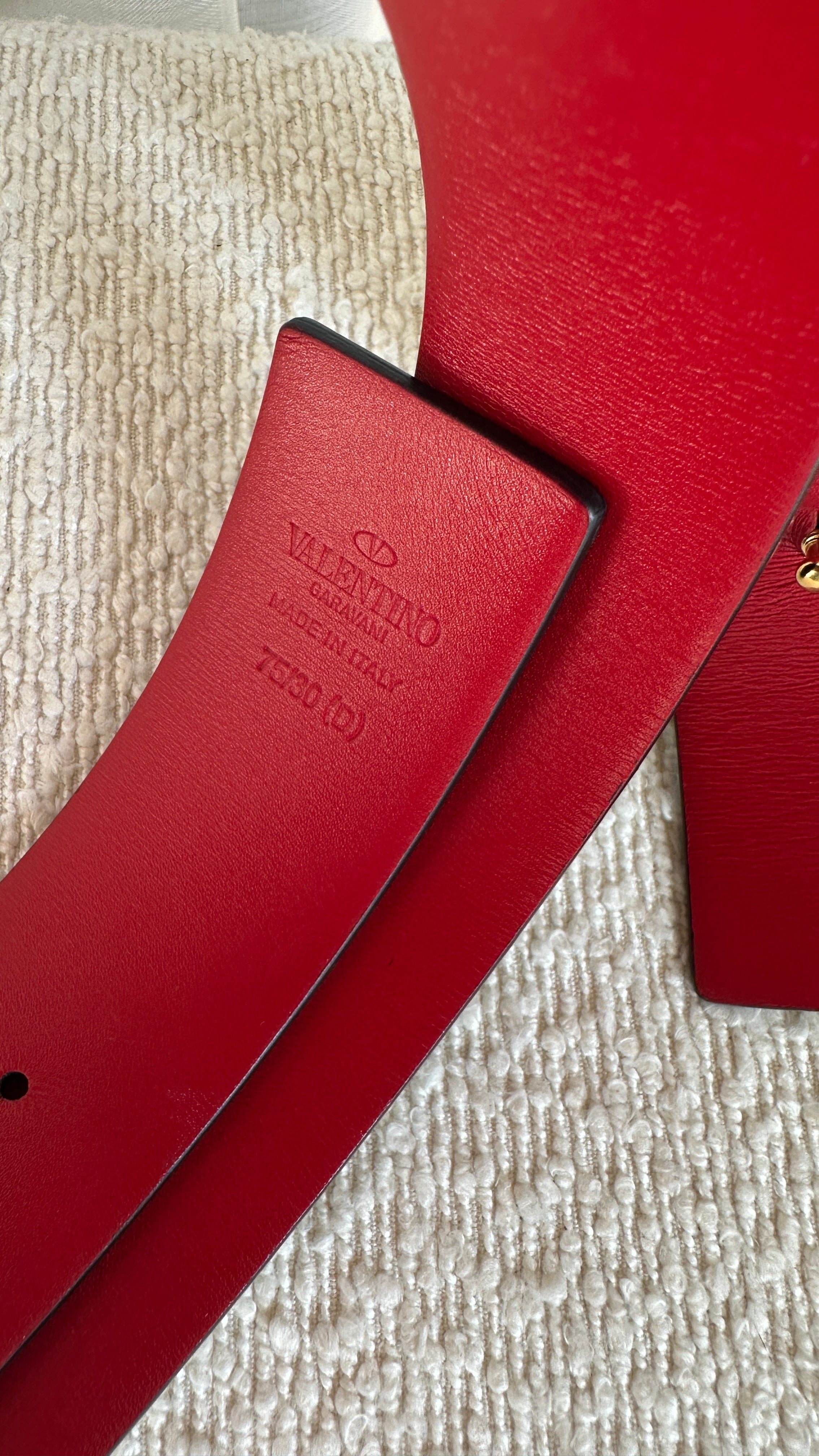 VALENTINO GARAVANI BELT - IN BLACK