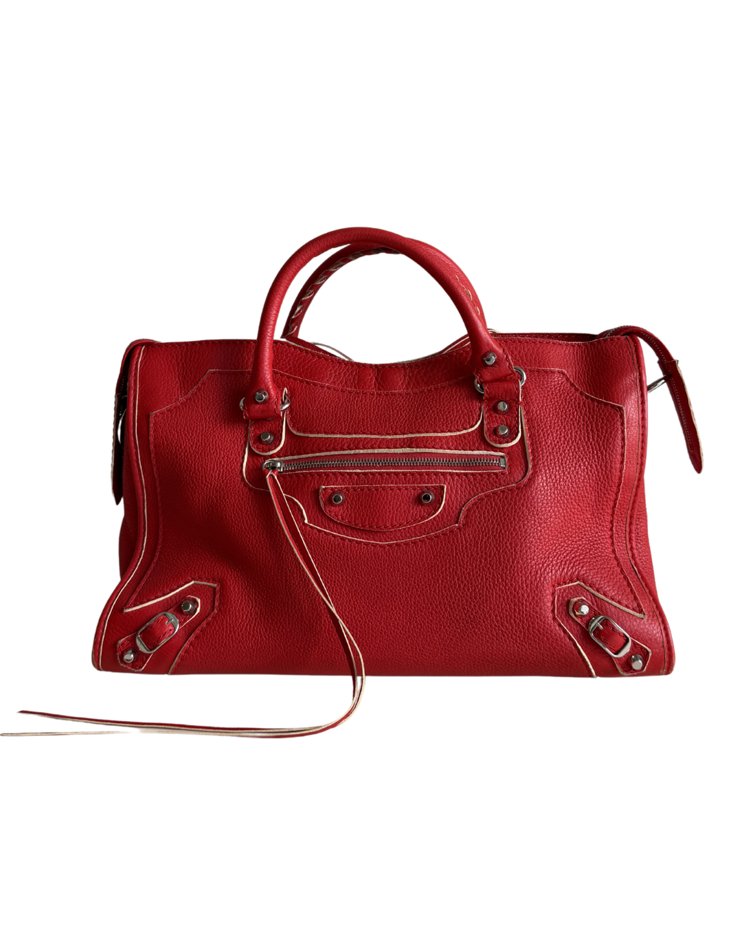 Balenciaga City in Red
