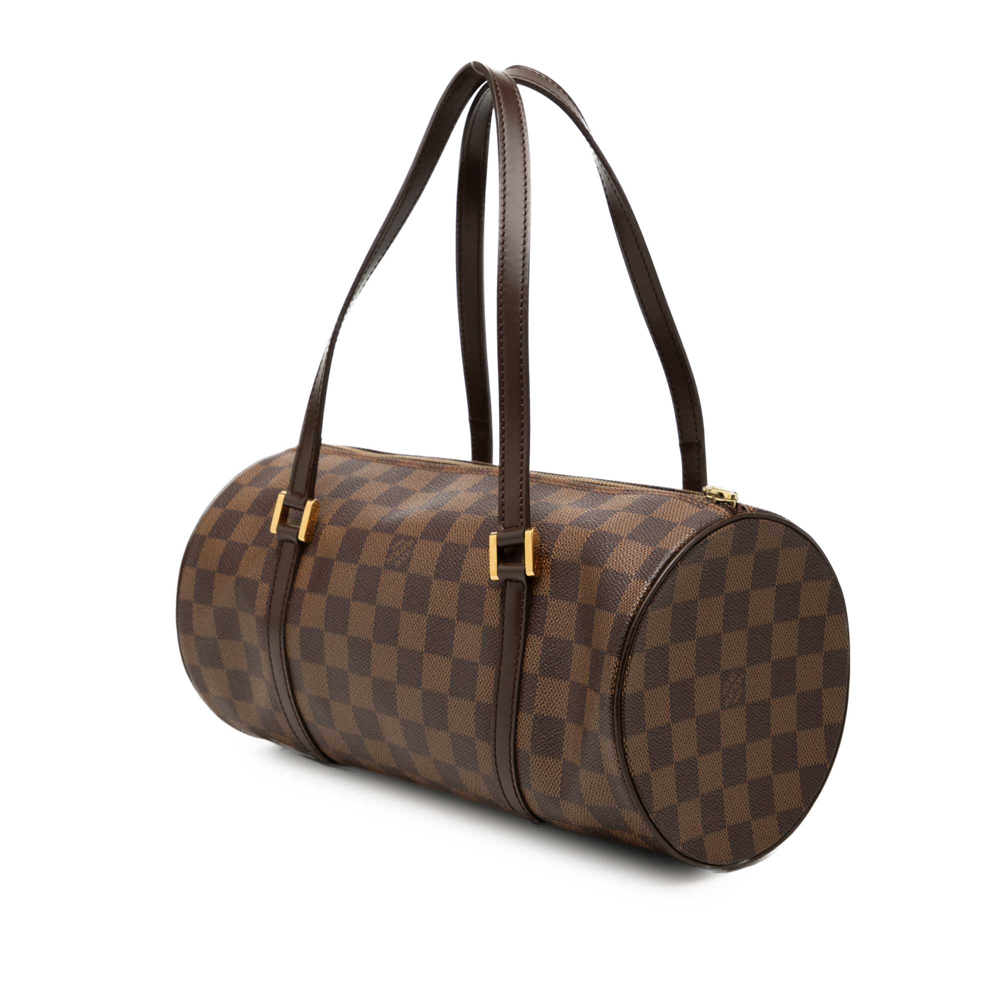 Louis Vuitton Damier Ebene Papillon 30 Brown