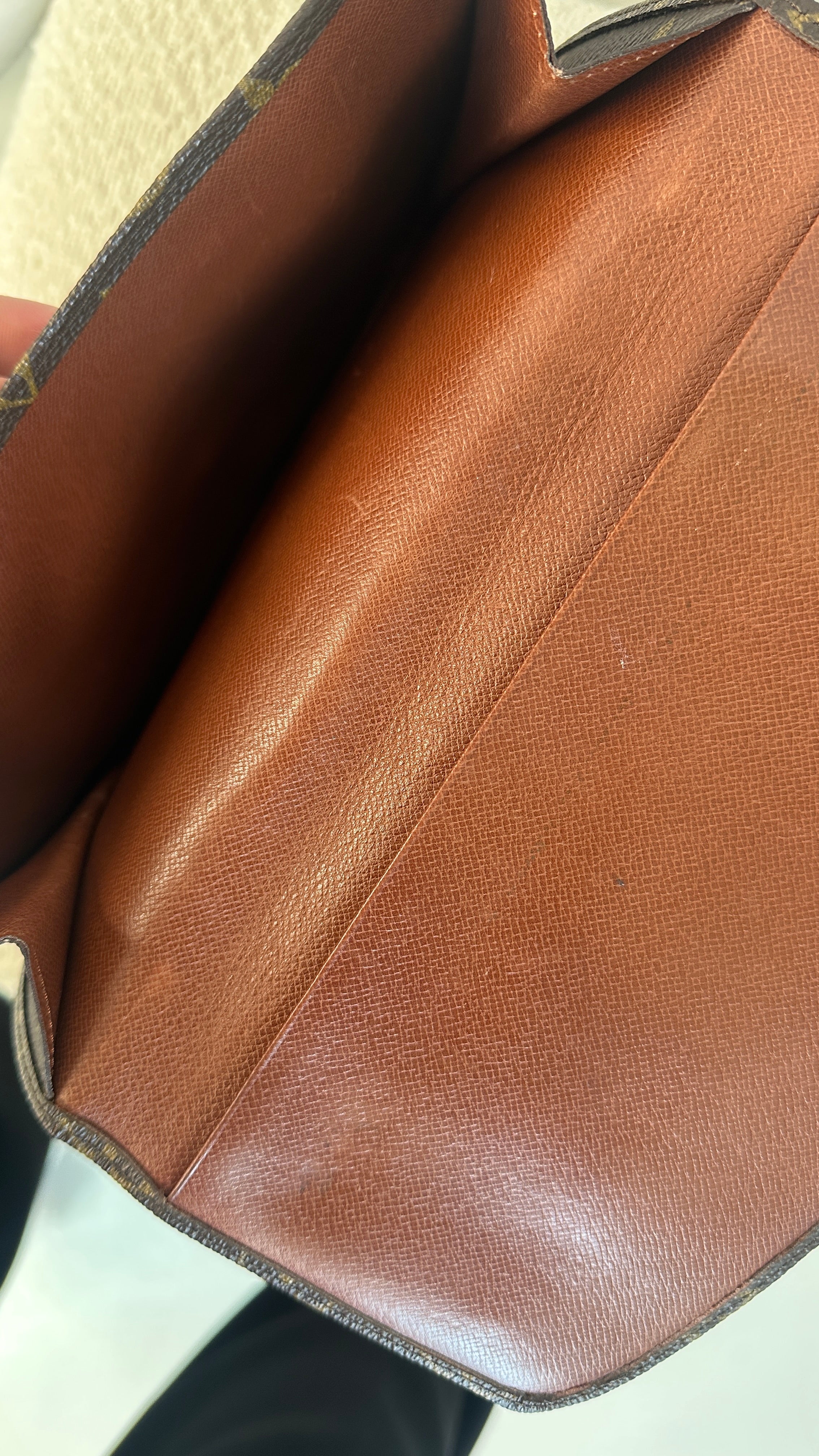 LOUIS VUITTON MONOGRAM VINTAGE POCHETTE -IN BROWN