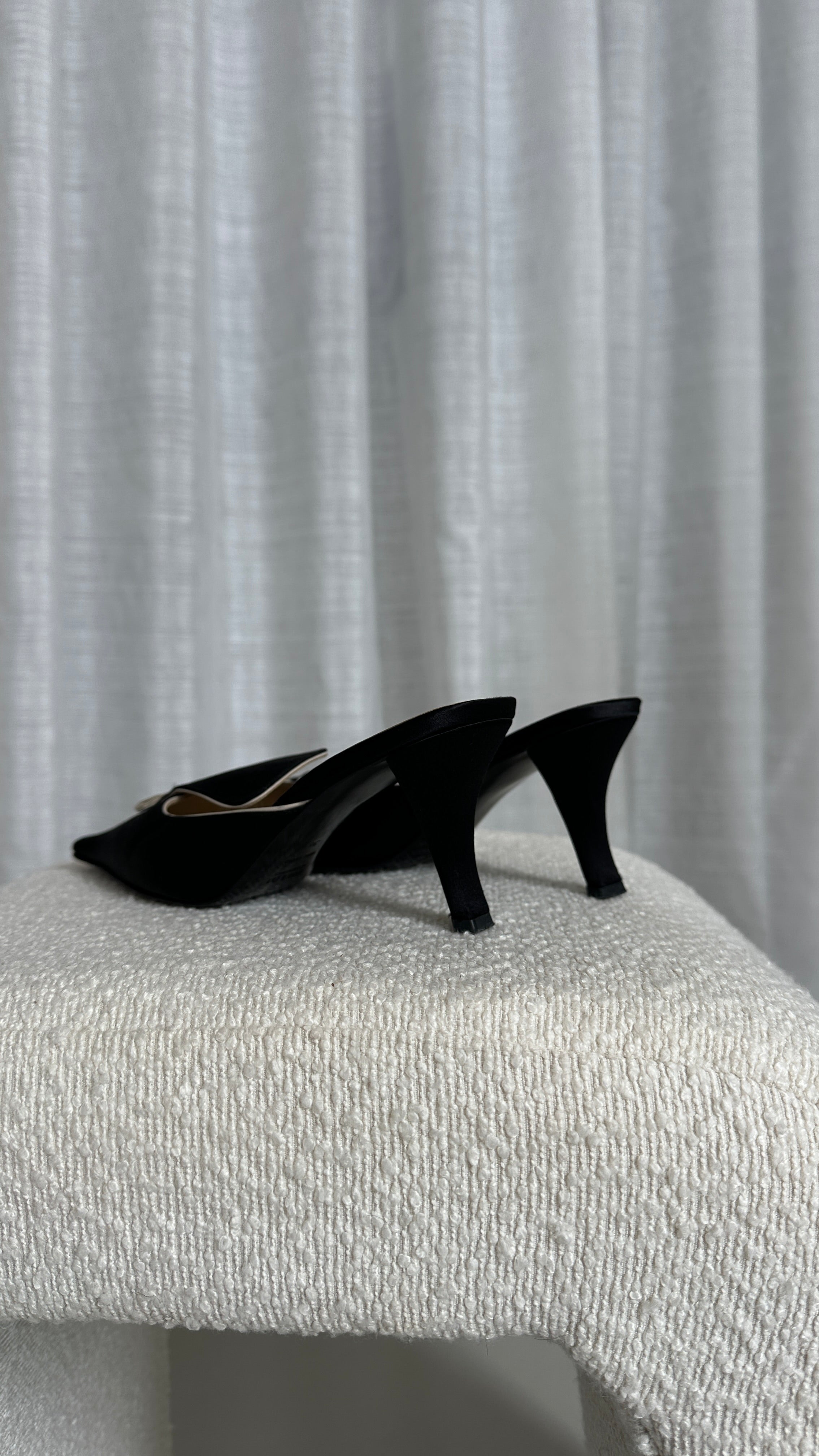 Prada Vintage Heel Mules - Size 36