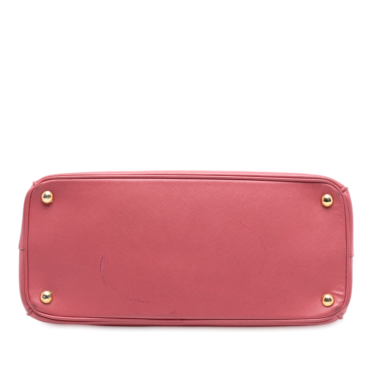 Prada Medium Saffiano Lux Galleria Double Zip Satchel Pink