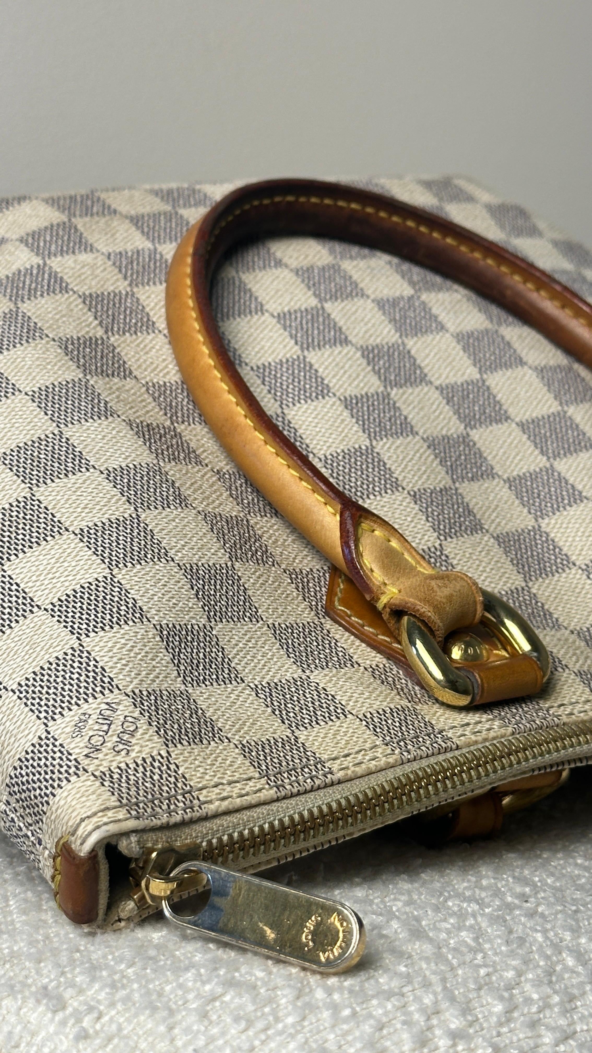 LOUIS VUITTON SALEYA TOTE BAG PM IN WHITE