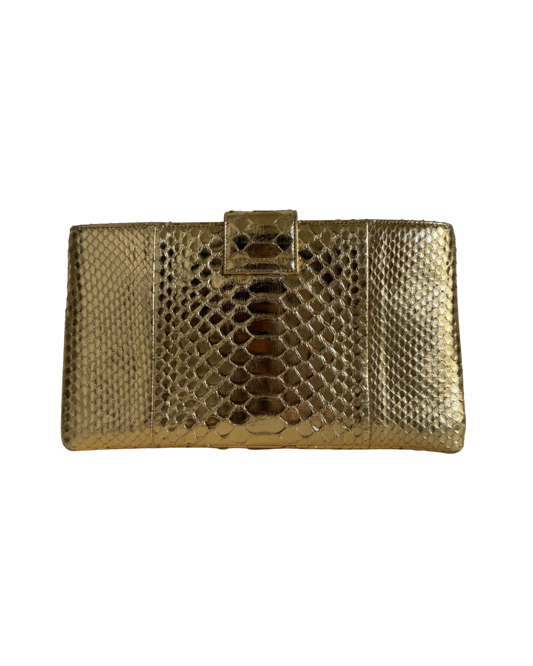 Chanel Python Clutch