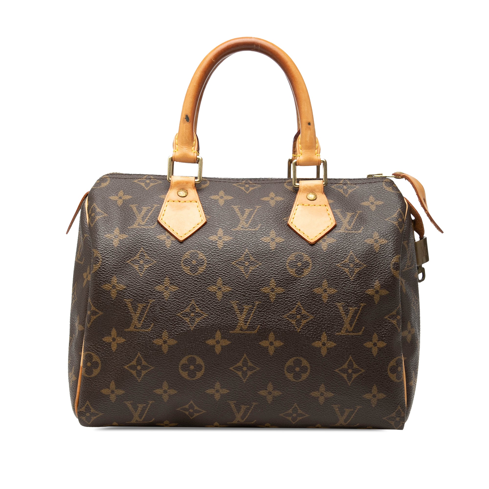 Louis Vuitton Monogram Speedy 25 Brown