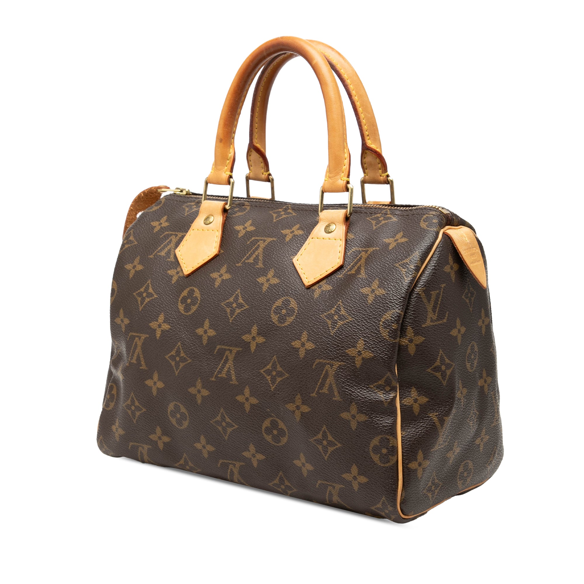 Louis Vuitton Monogram Speedy 25 Brown
