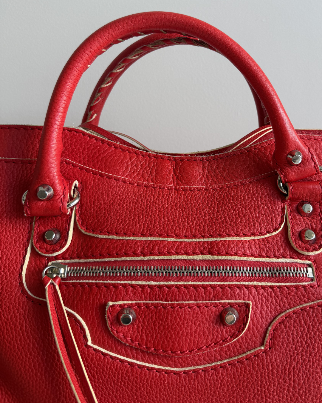 Balenciaga City in Red