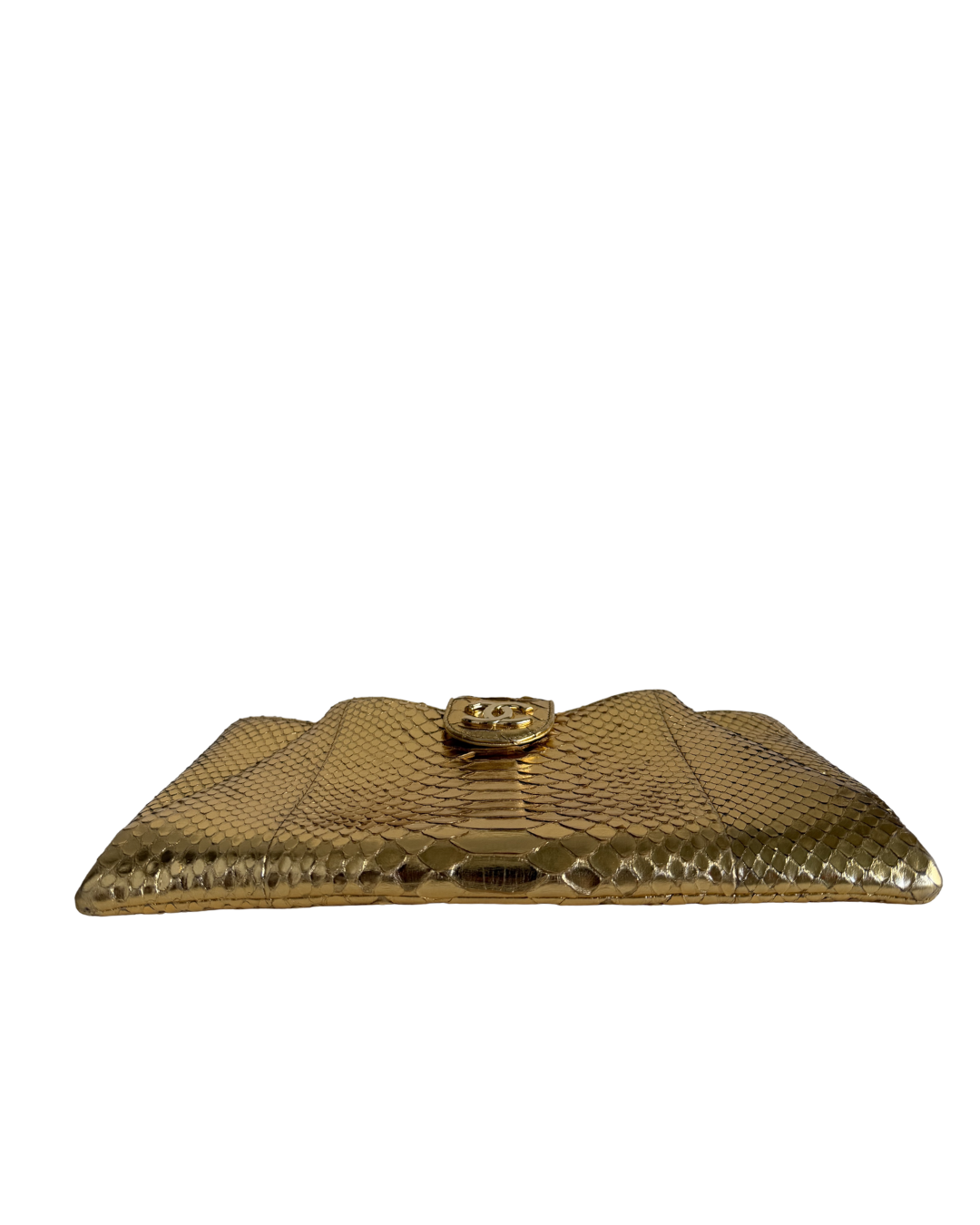 Chanel Python Clutch