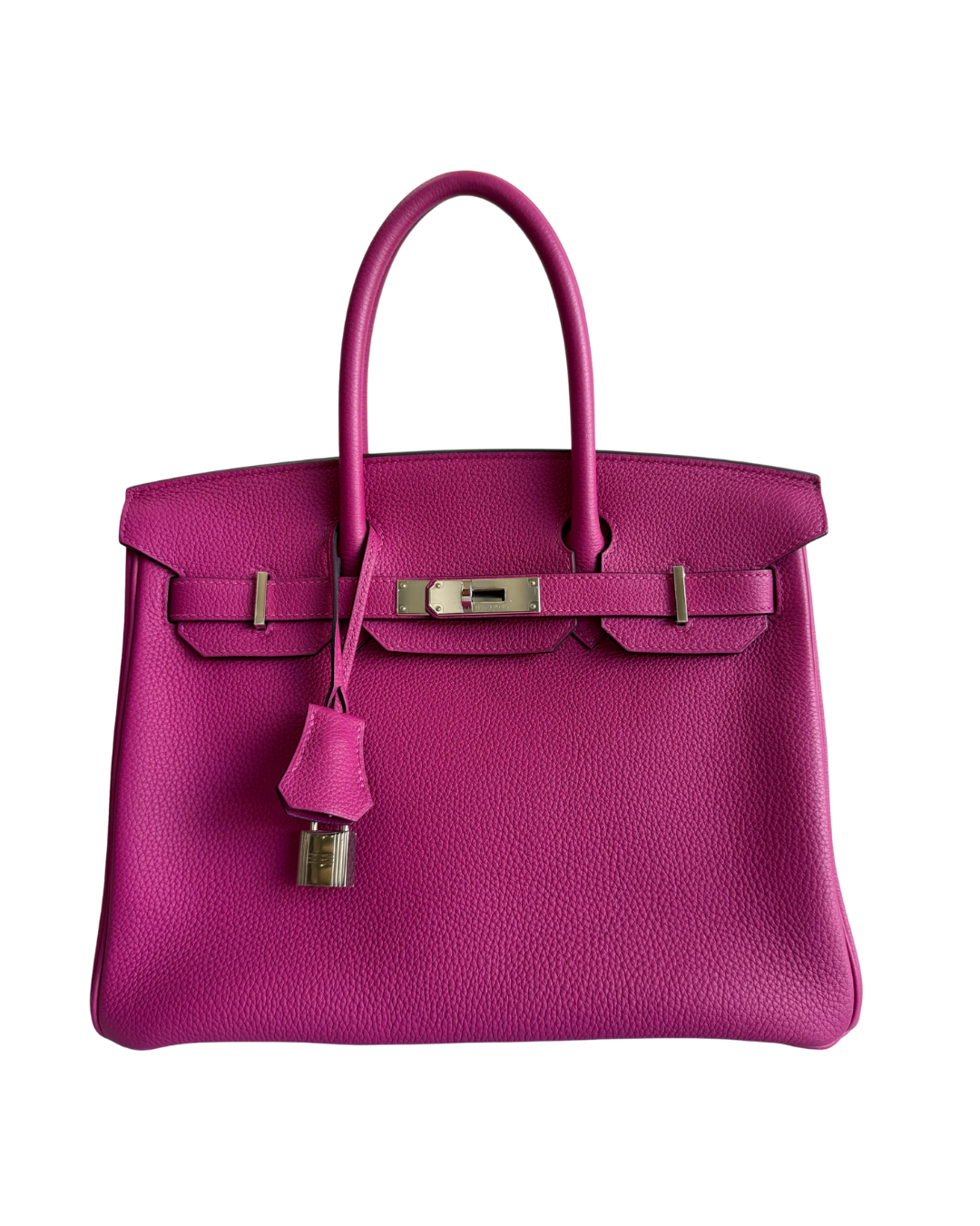 Hermès Birkin 30 in Rose Pourpre Togo Leather with Box