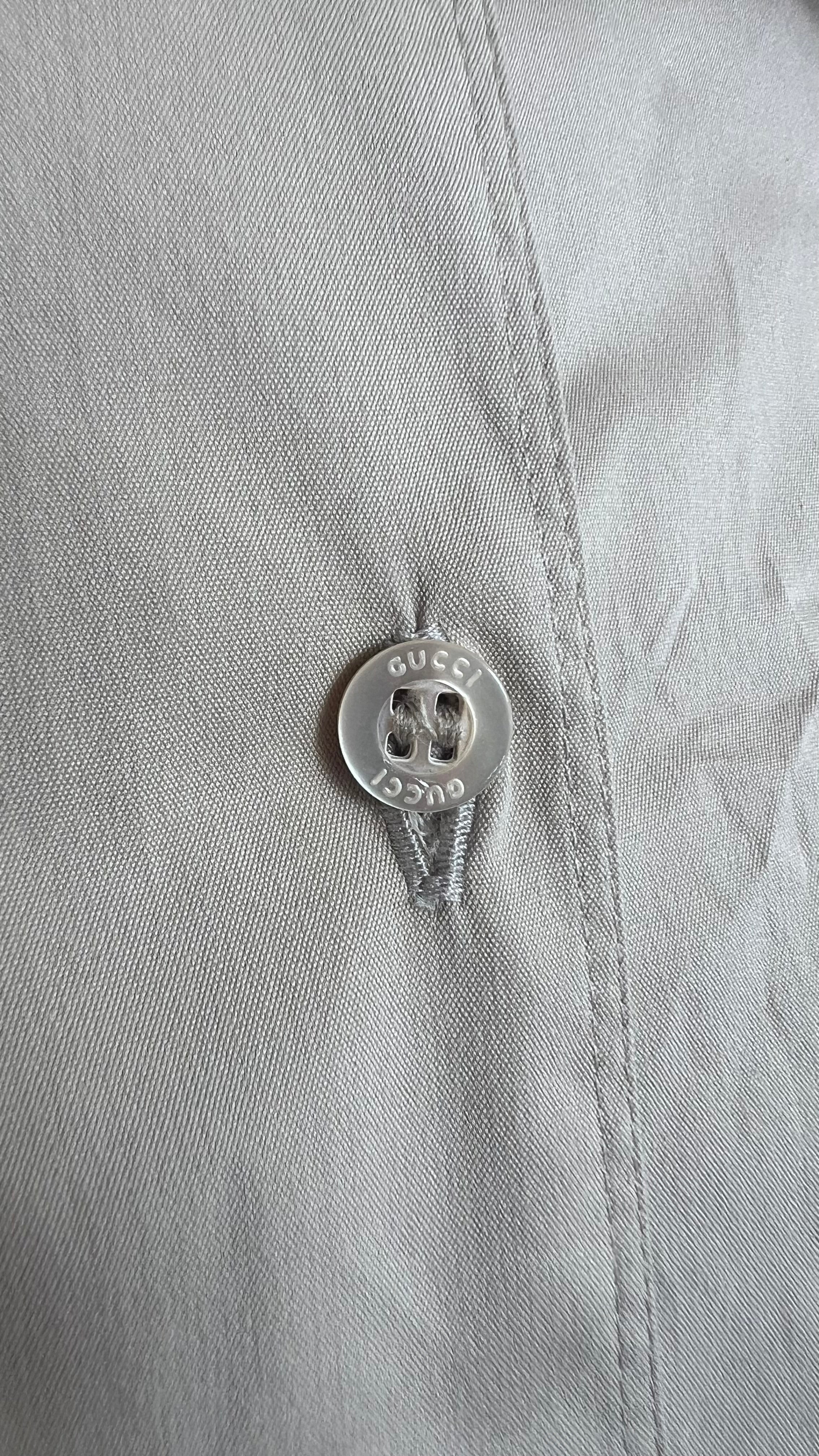 Gucci Sleeveless Blouse In Beige