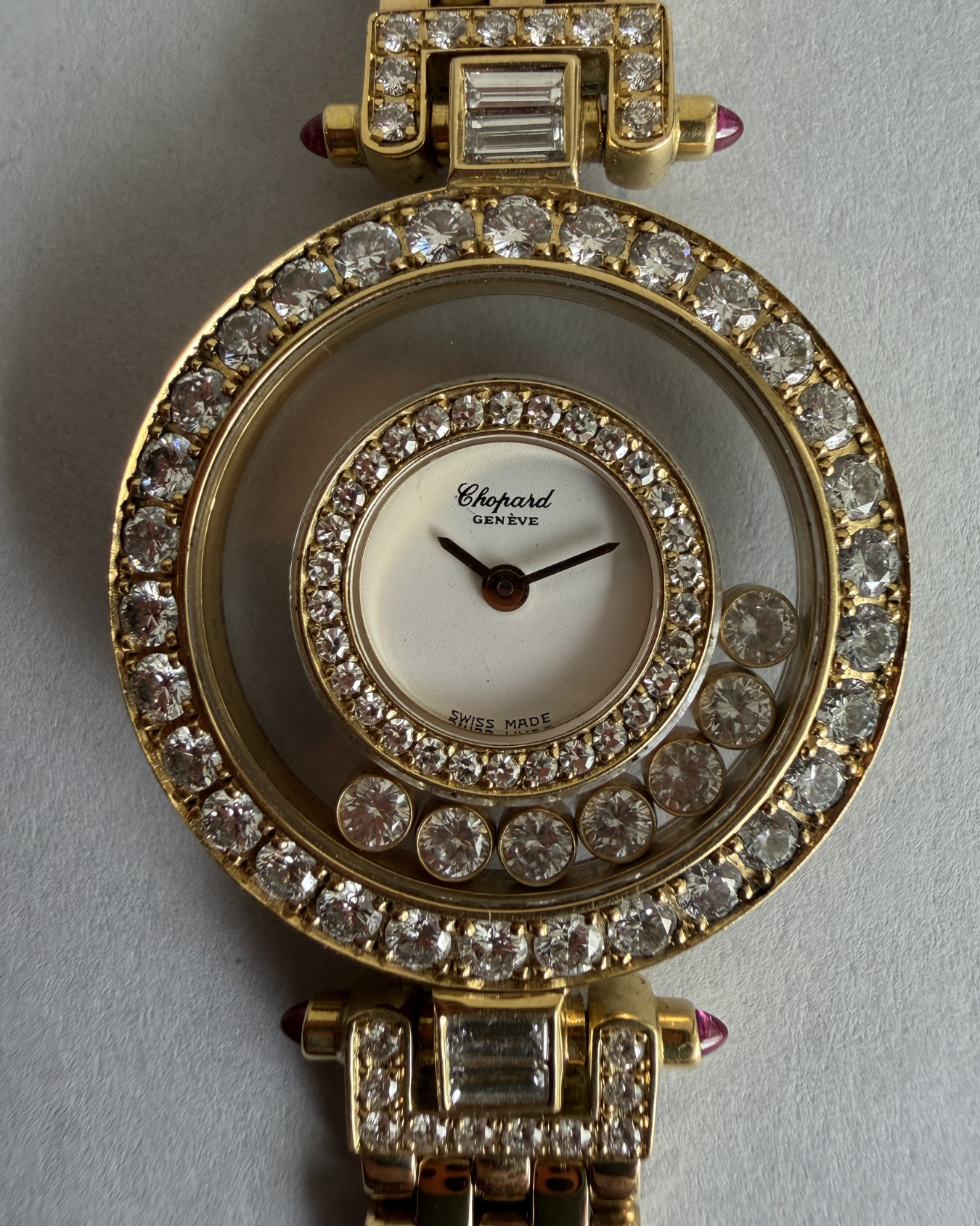 CHOPARD HAPPY DIAMONDS WATCH 18K GOLD