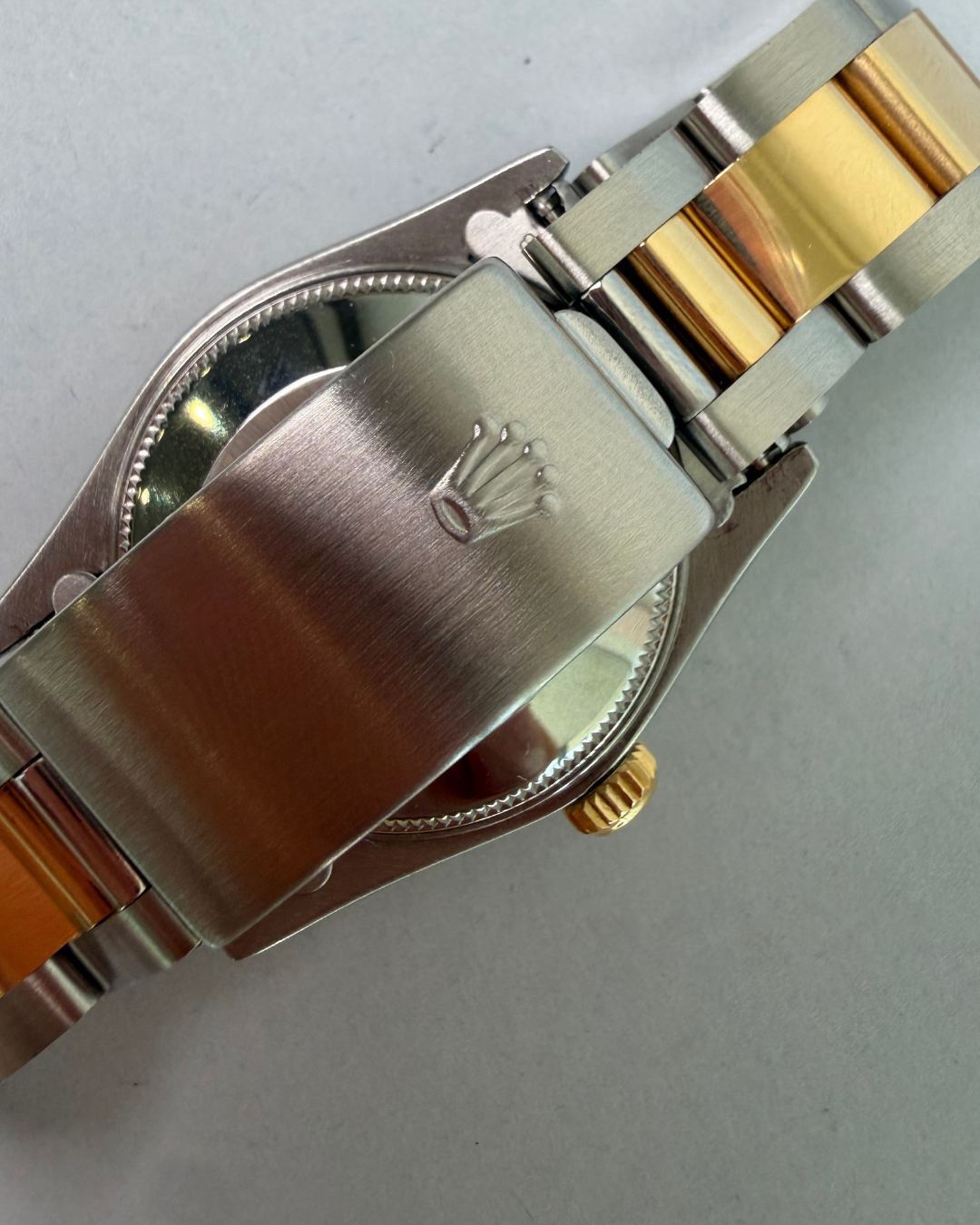 Rolex Datejust 31mm 2-Tone White Roman Dial Oyster Watch with Box and Documents