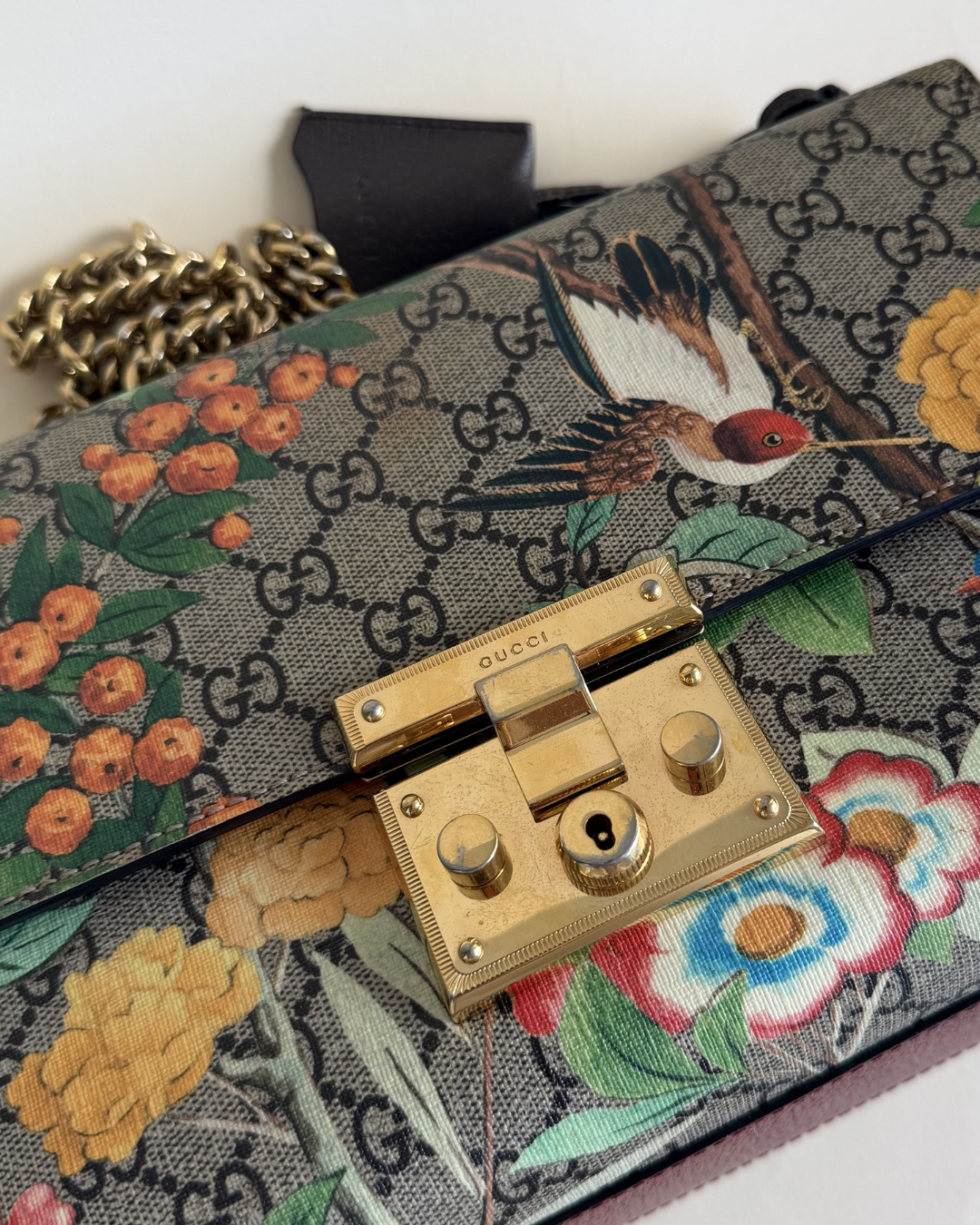 Gucci medium Tian Padlock shoulder bag