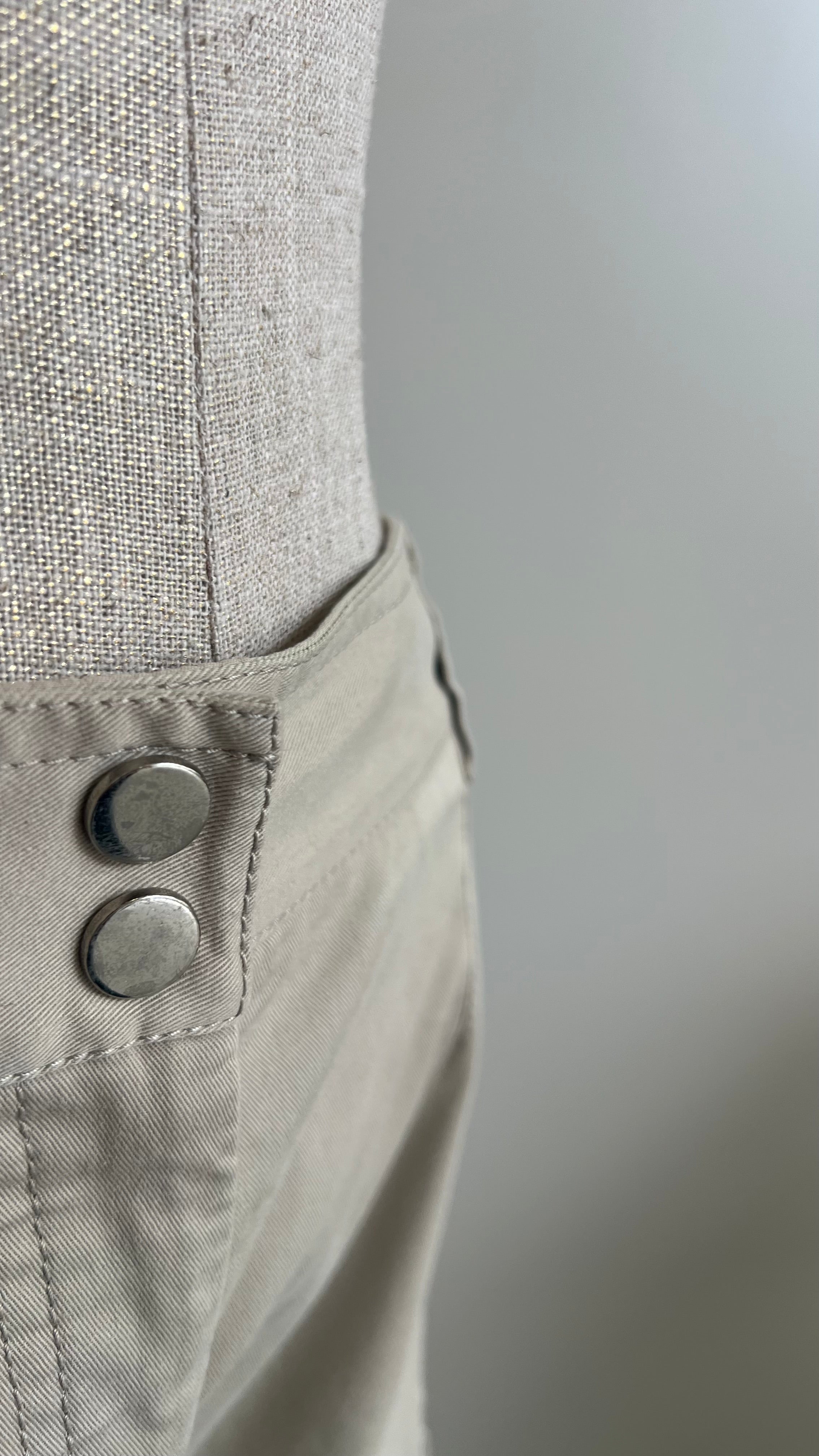 Dolce & Gabbana Cargo Style Trousers In Beige