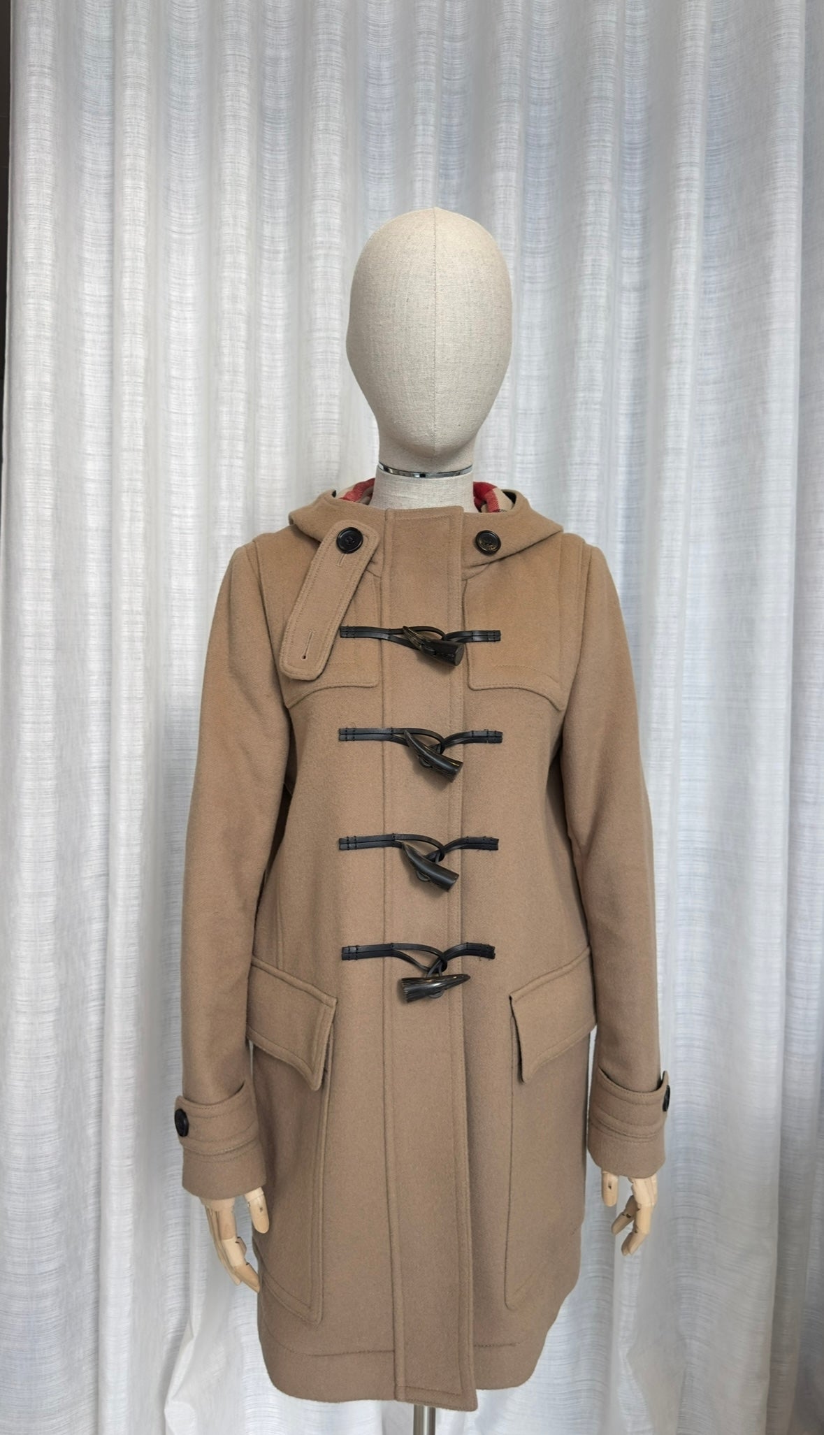 BURBERRY HEART PRINT COAT