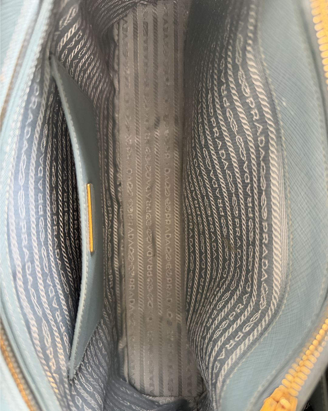 Prada Medium Saffiano Lux Promenade Satchel