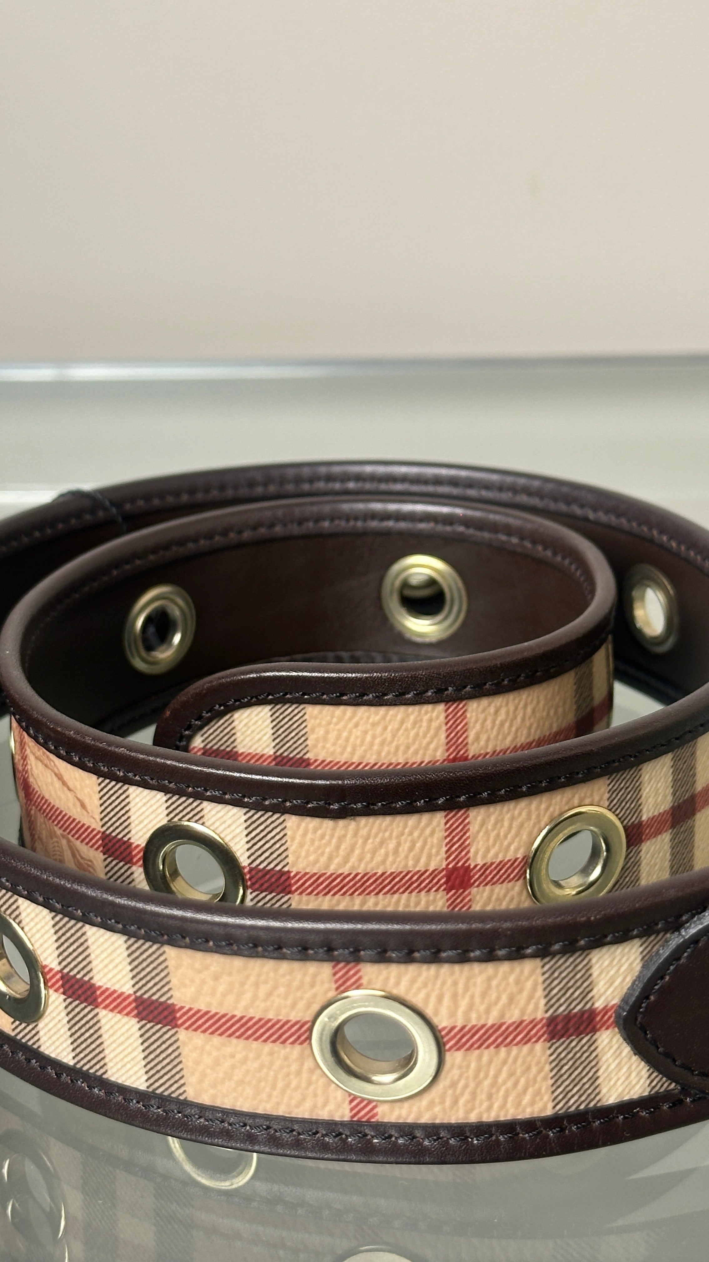 BURBERRY BELT IN BROWN