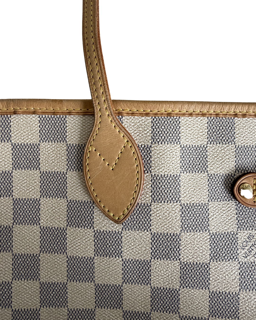 Lv Neverfull Damier Azur MM