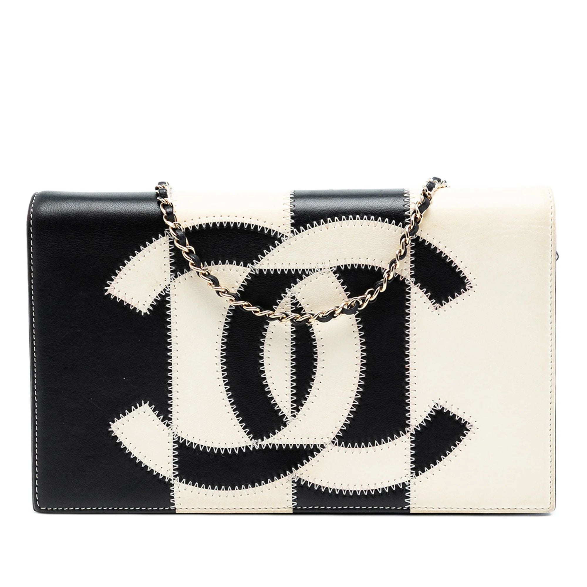 Chanel Cruise CC Patchwork Leather Shoulder Bag