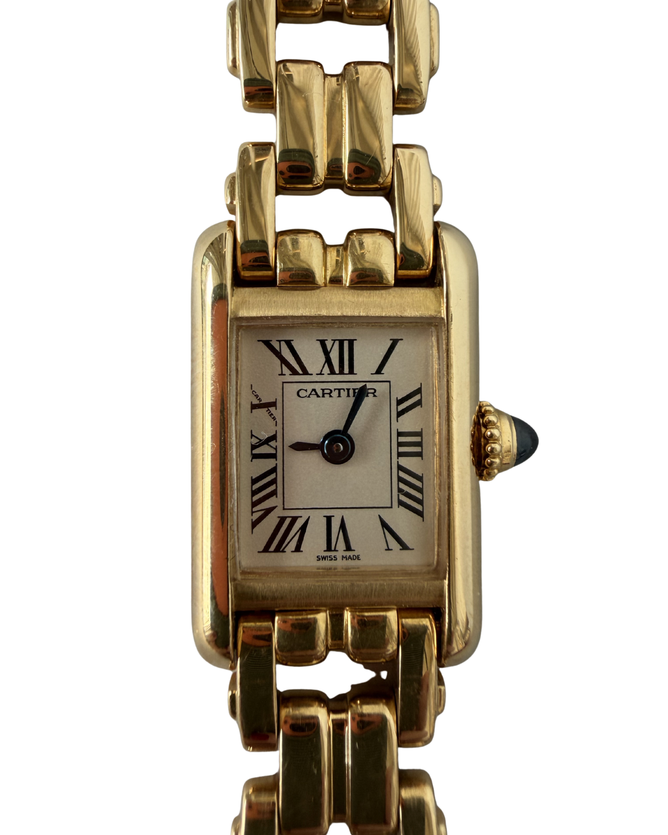 CARTIER VINTAGE TANK LOUIS MINI IN GOLD 18K