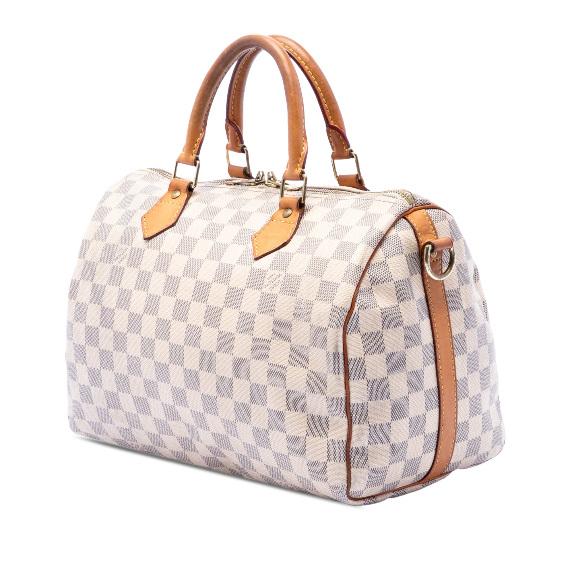 Louis Vuitton Damier Azur Speedy Bandouliere 30 White