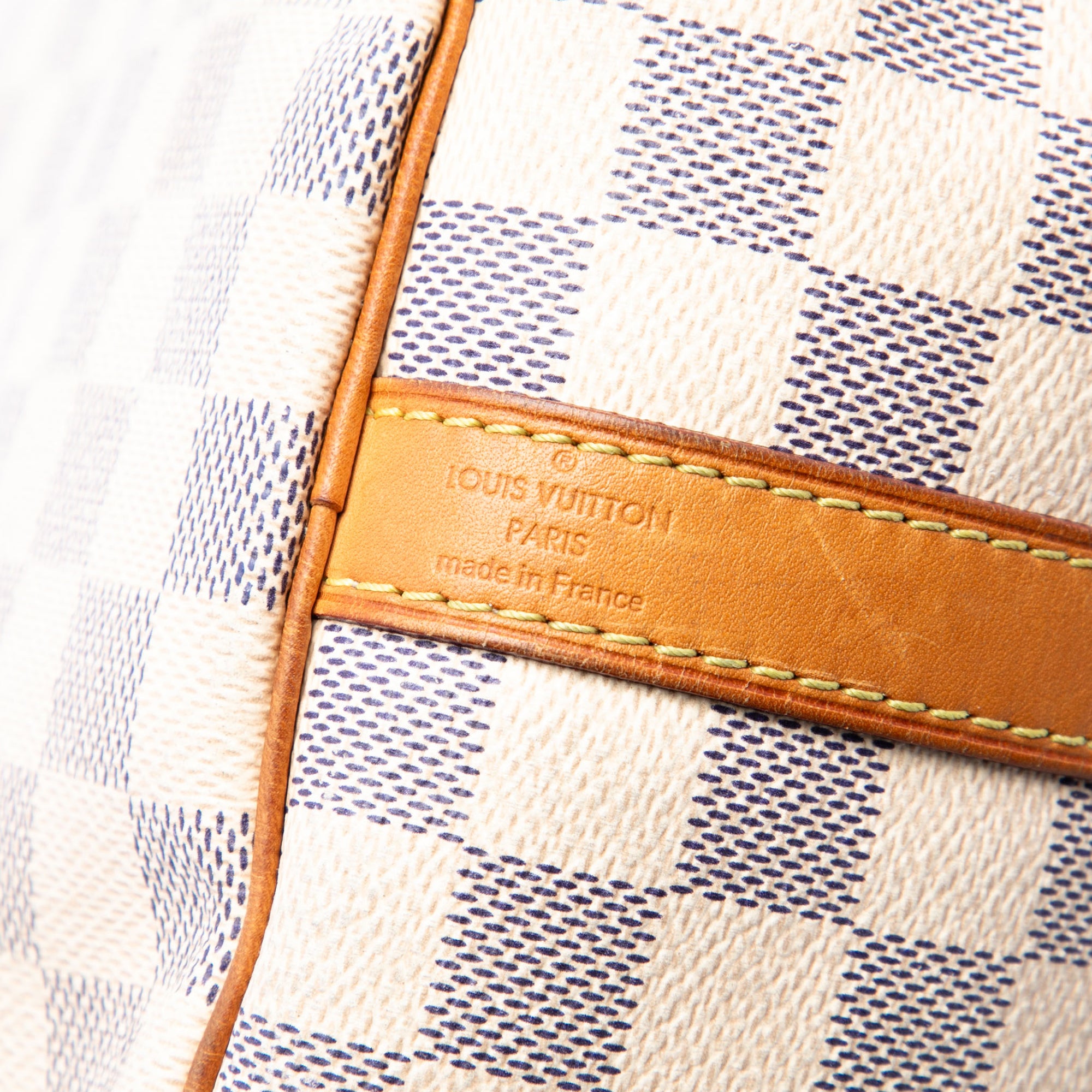 Louis Vuitton Damier Azur Speedy Bandouliere 30 White