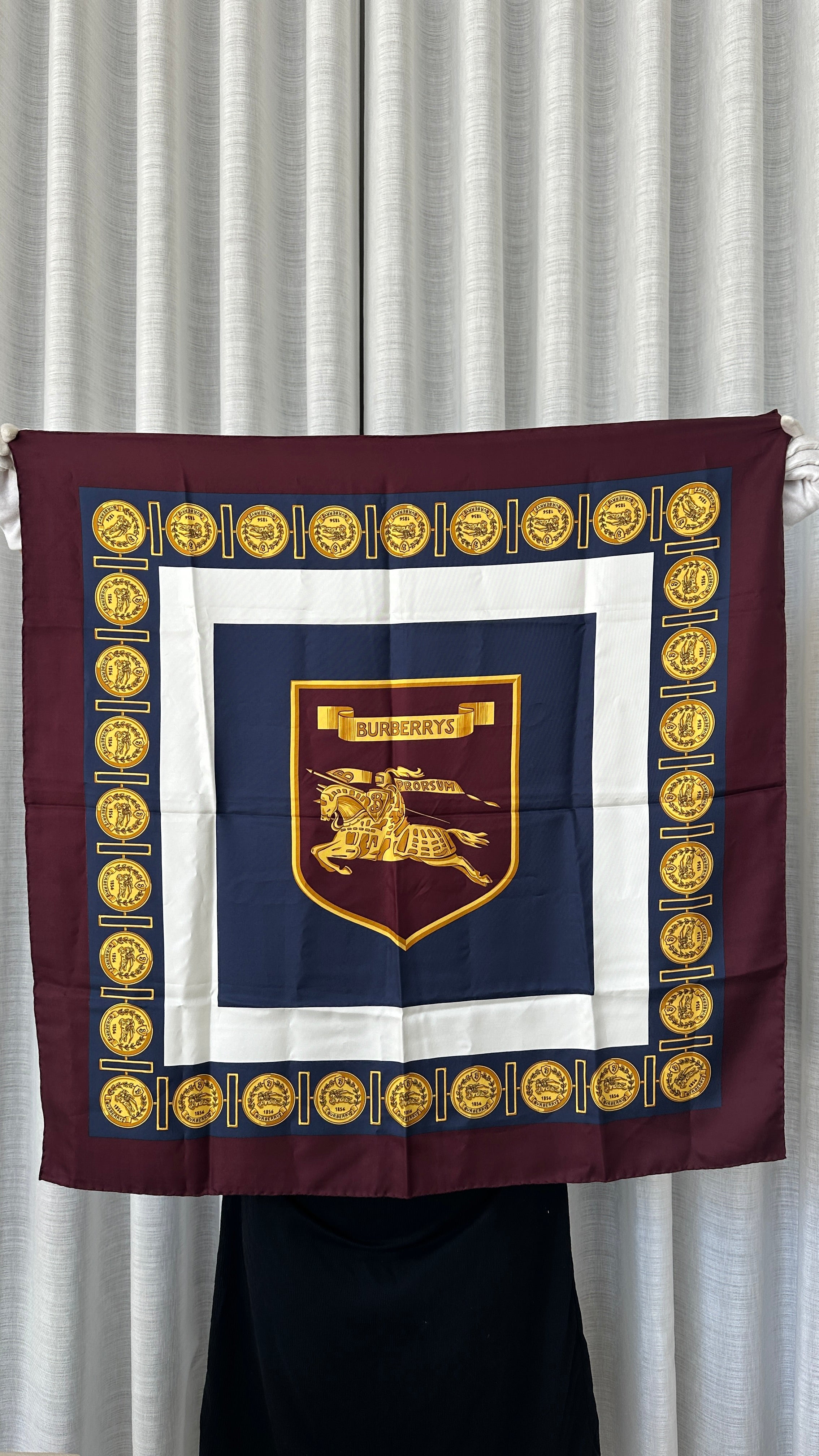 Burberry Vintage Silk Scarf