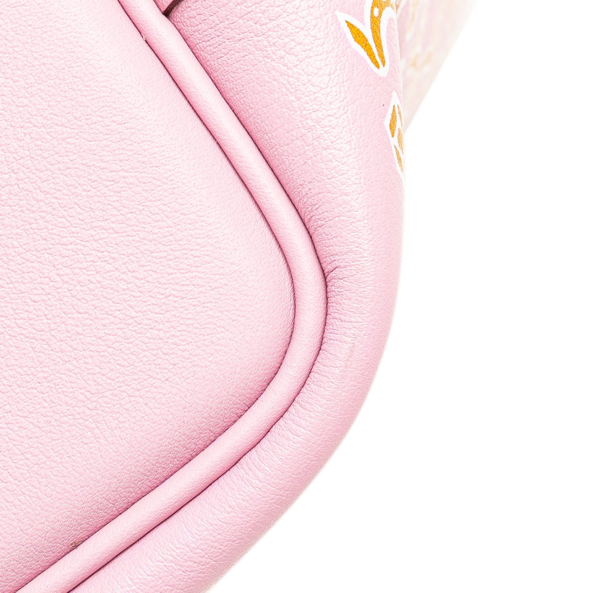 Hermès Micro Swift Lucky Daisy Picotin Lock 14 In Pink