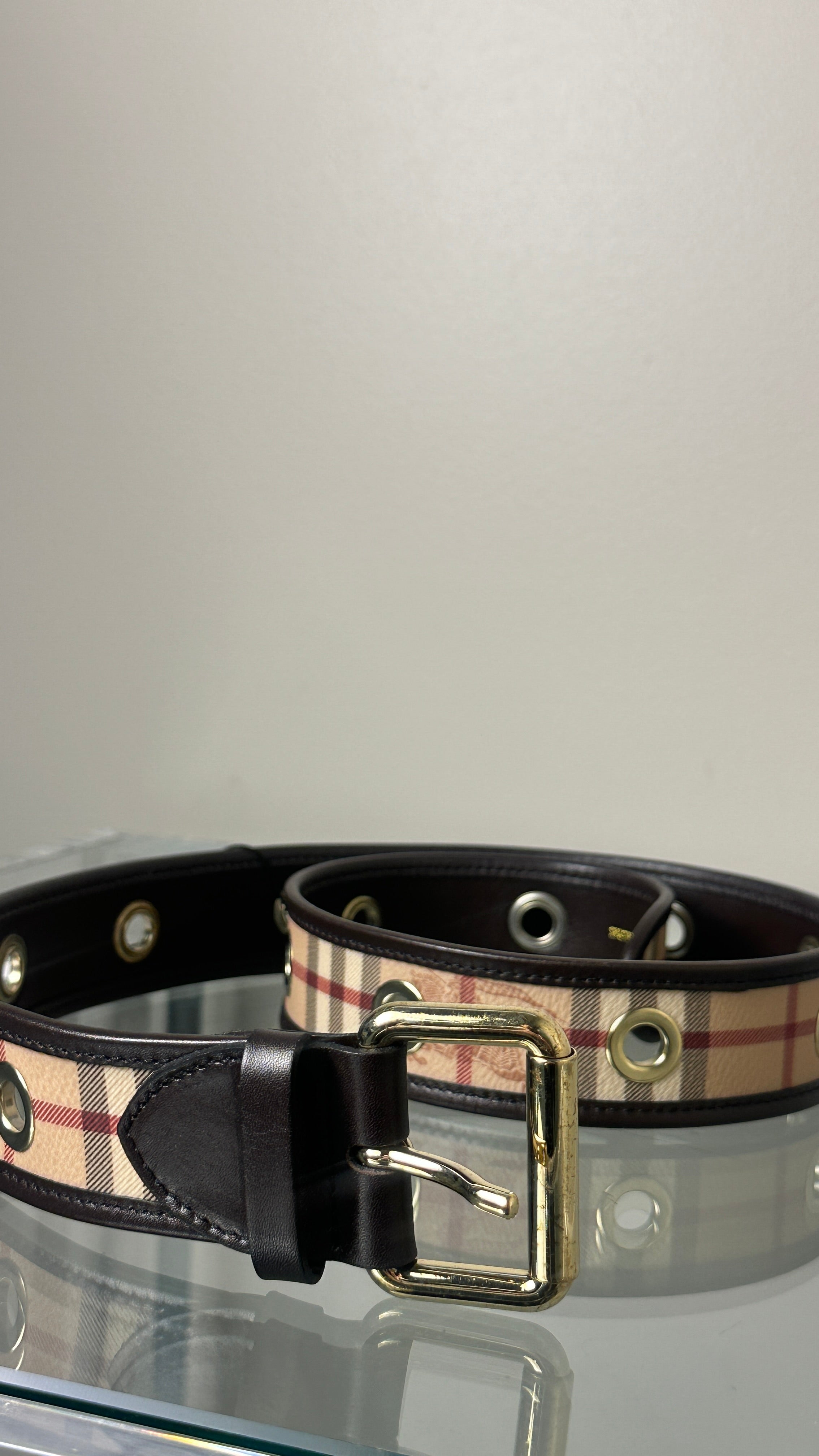 BURBERRY BELT IN BROWN