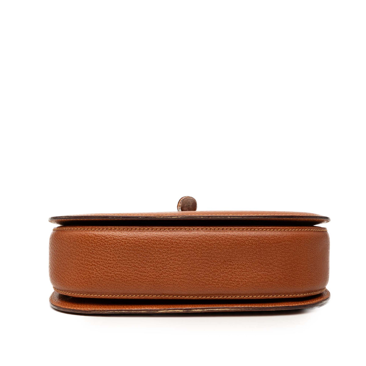 Gucci Grained Calfskin Bamboo in Camel