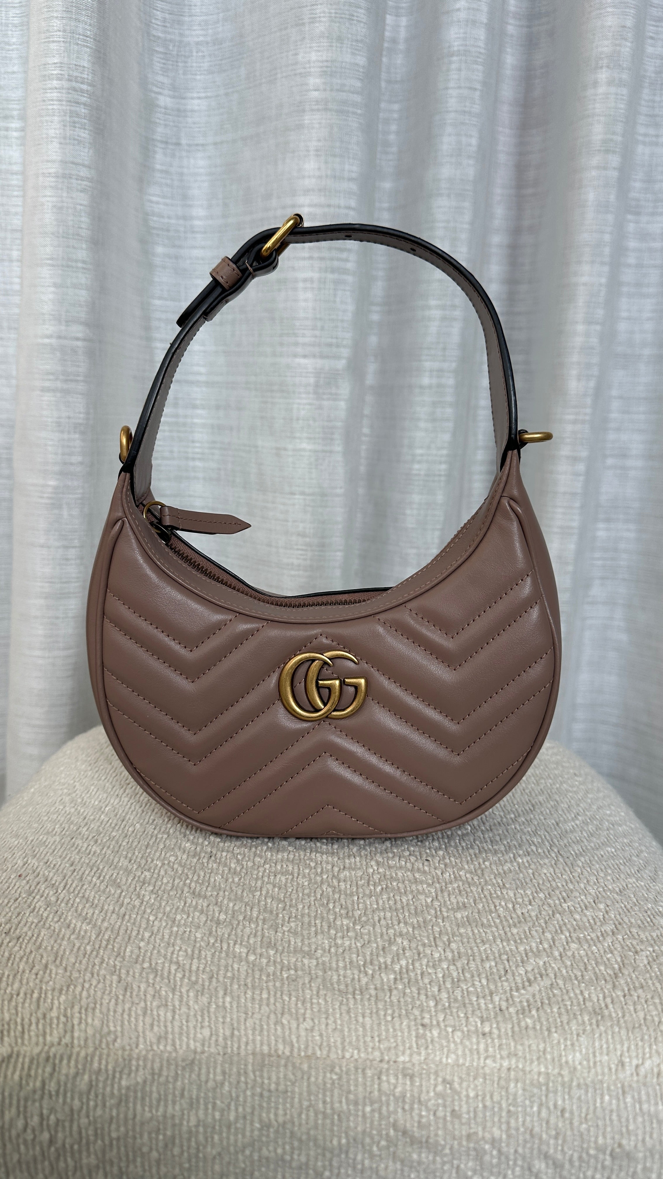 GUCCI GG MARMONT SMALL BAG - IN OLD ROSE