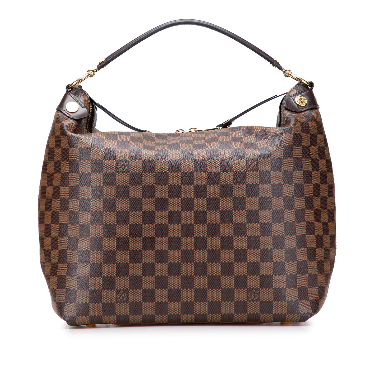 Louis Vuitton Damier Ebene Duomo Hobo Brown