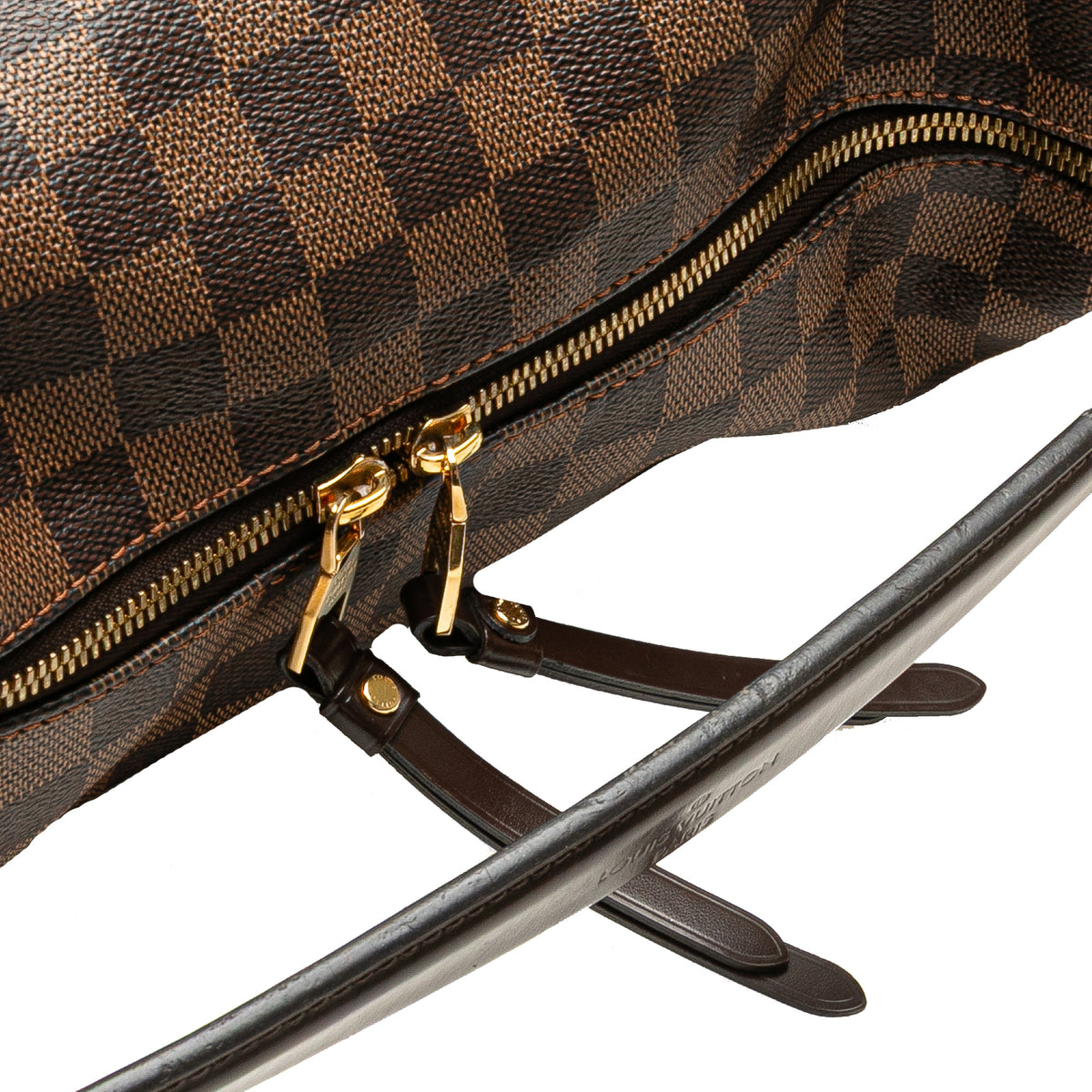 Louis Vuitton Damier Ebene Duomo Hobo Brown