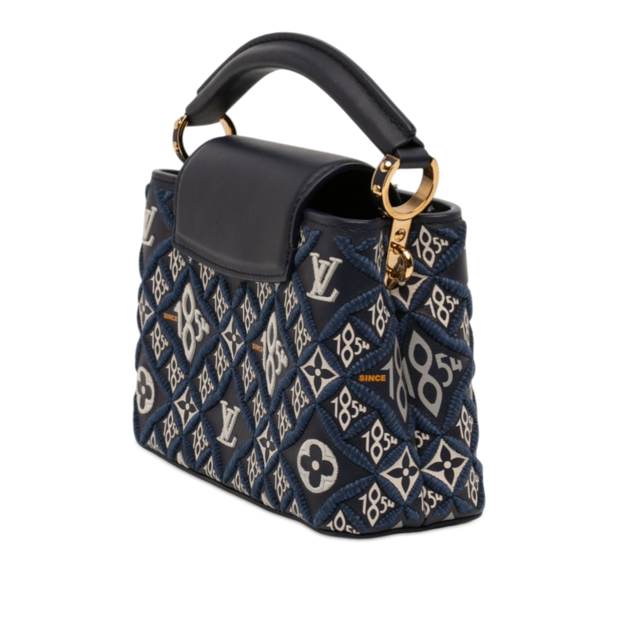 Louis Vuitton Monogram Since 1854 Capucines BB Blue