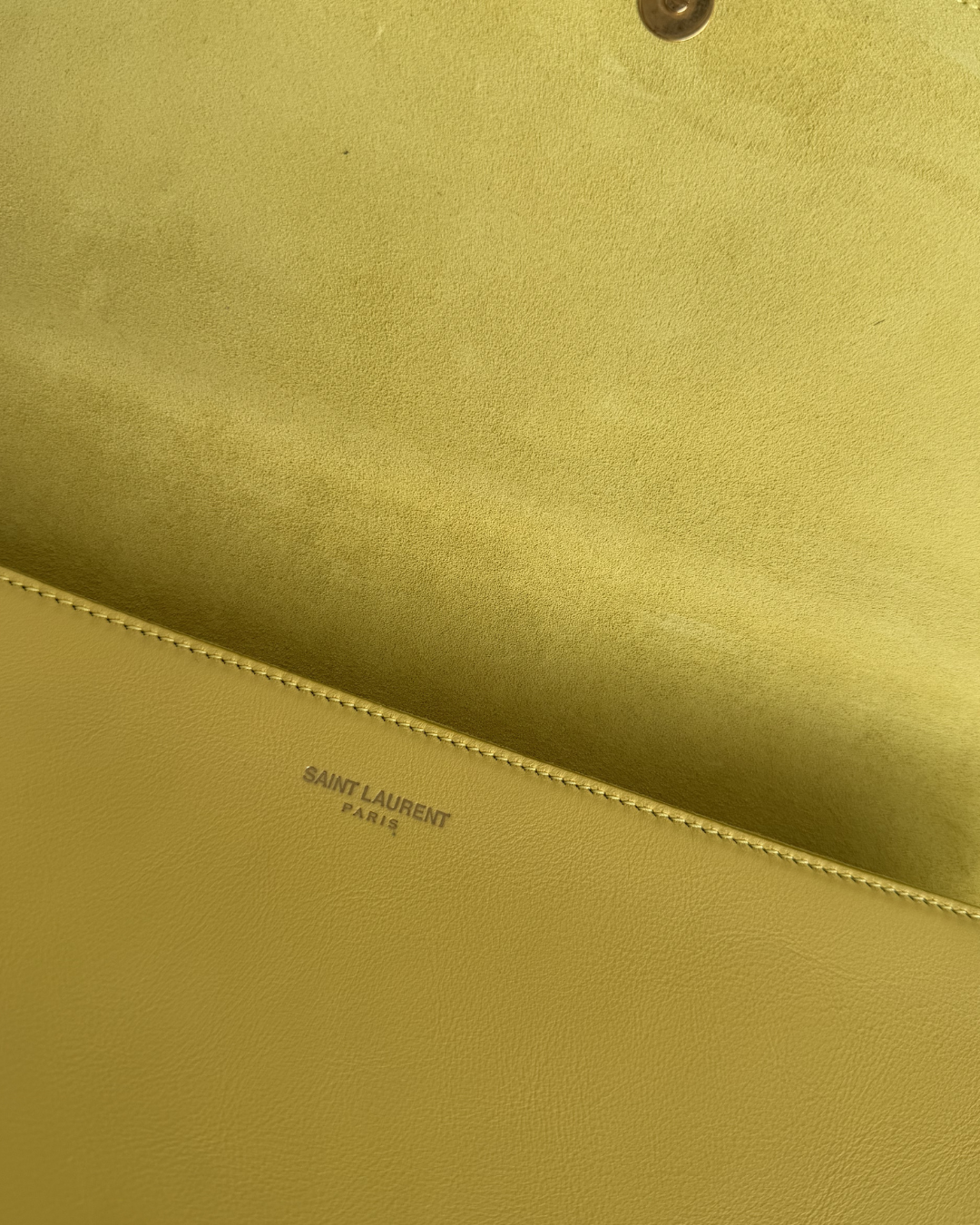 SAINT LAURENT POCHETTE - IN YELLOW