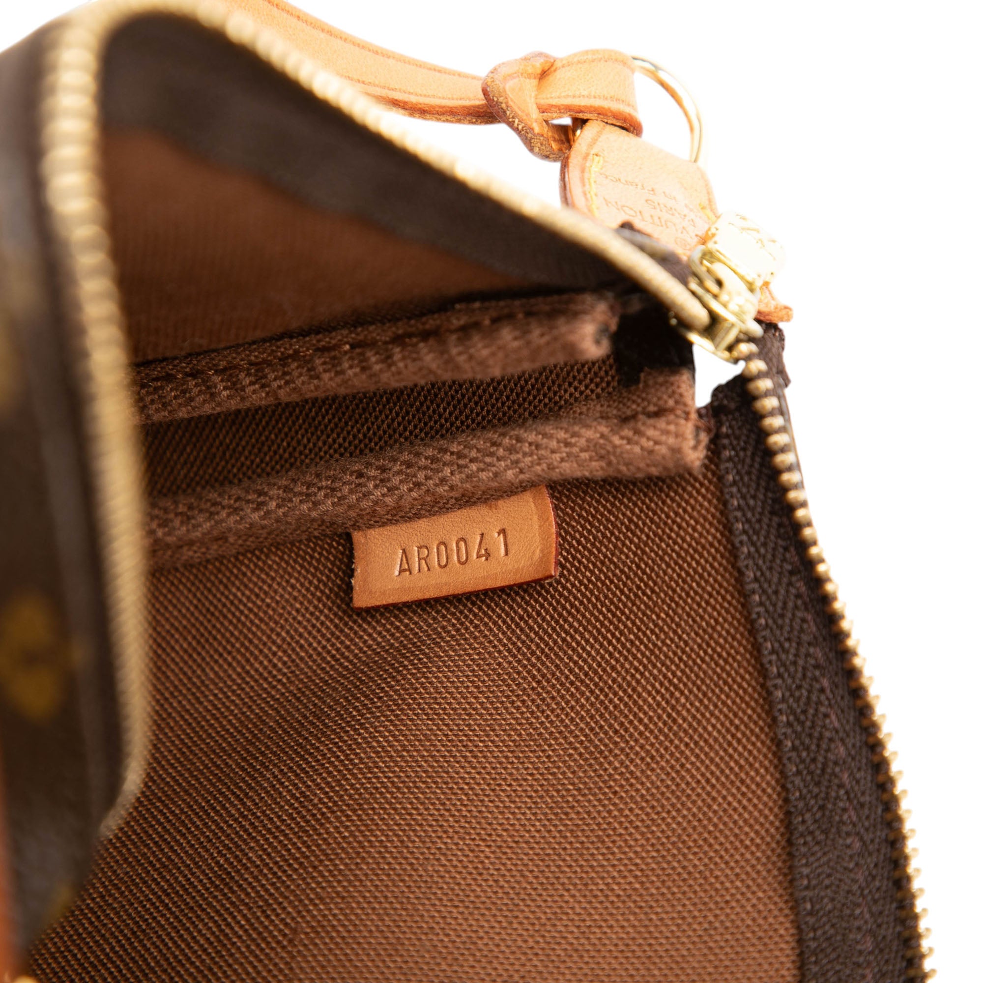 Louis Vuitton Stephen Sprouse Monogram Graffiti Pochette Accessoires Brown