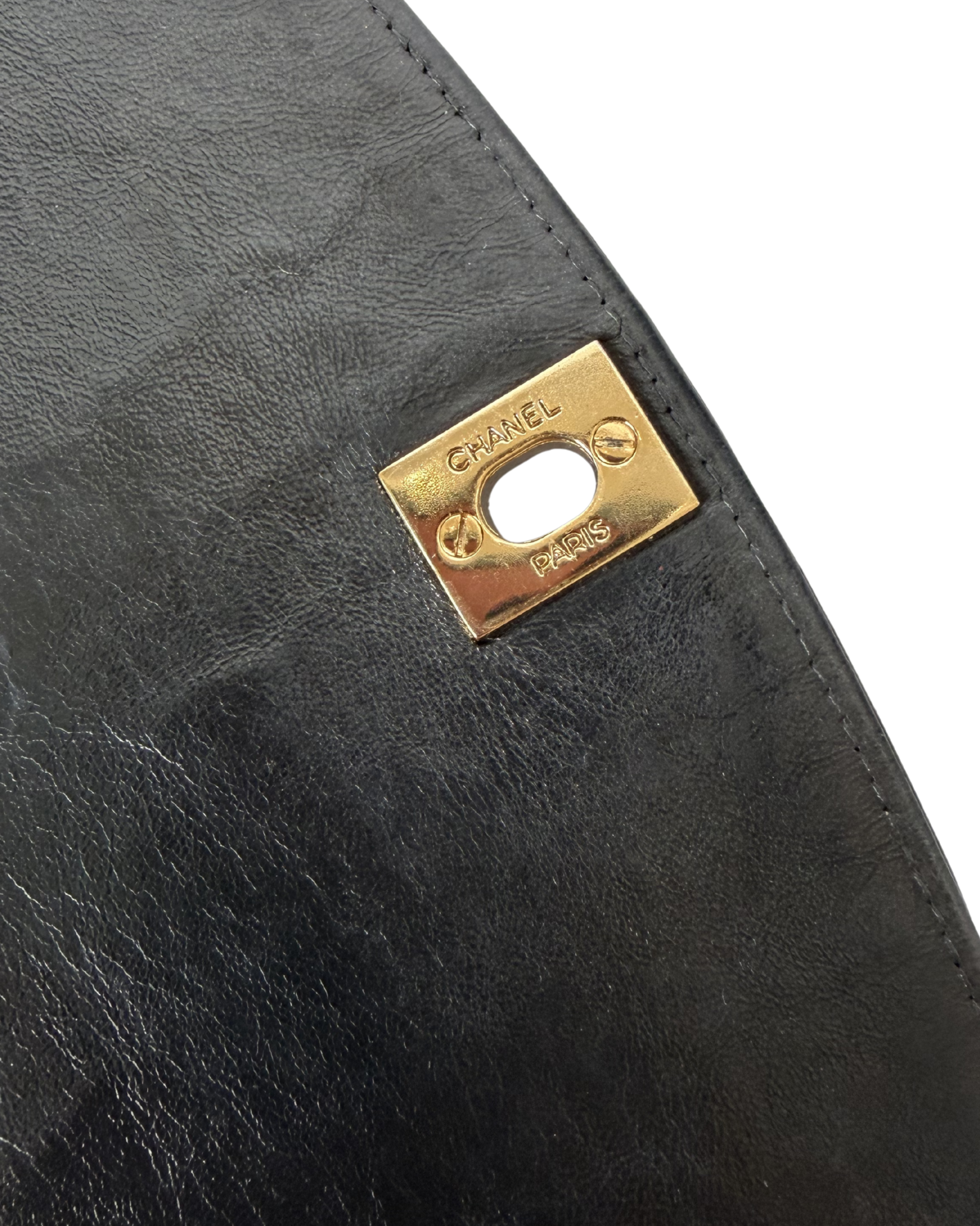 CHANEL DIANA FLAP BAG IN BLACK