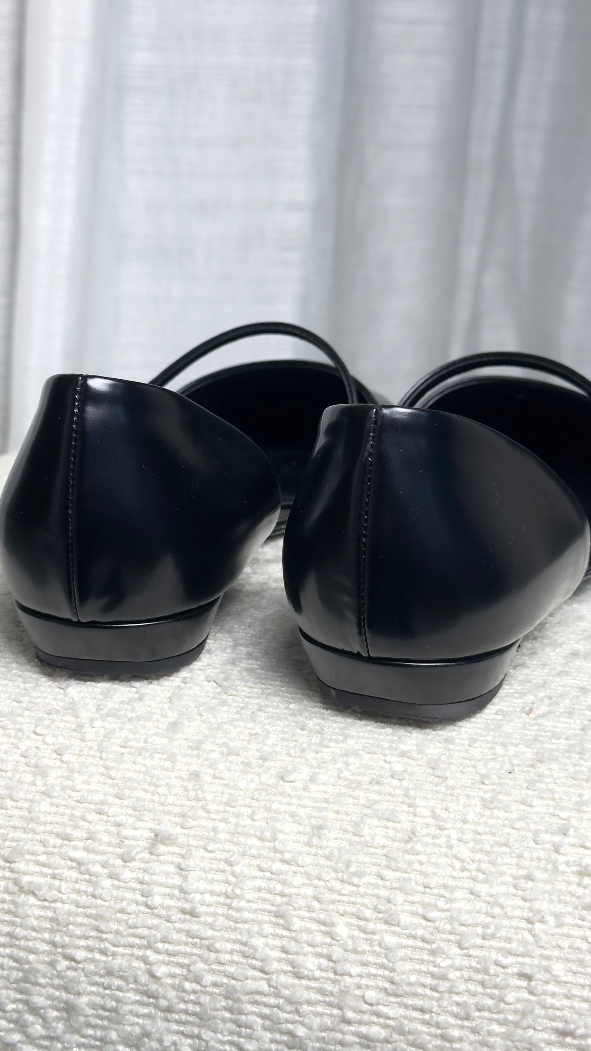 PRADA SHOES IN BLACK - SIZE 39