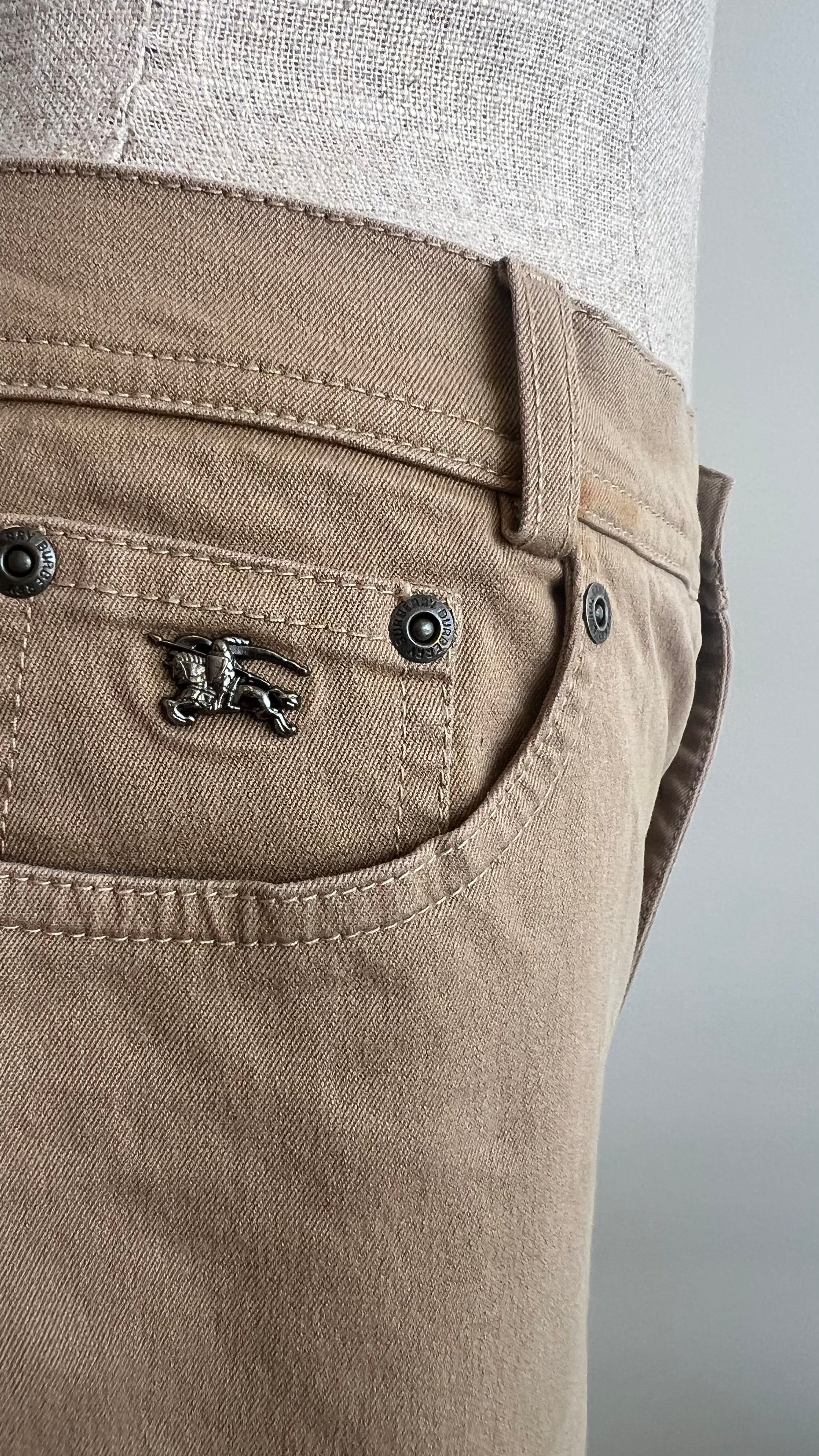 Burberry Beige Jeans