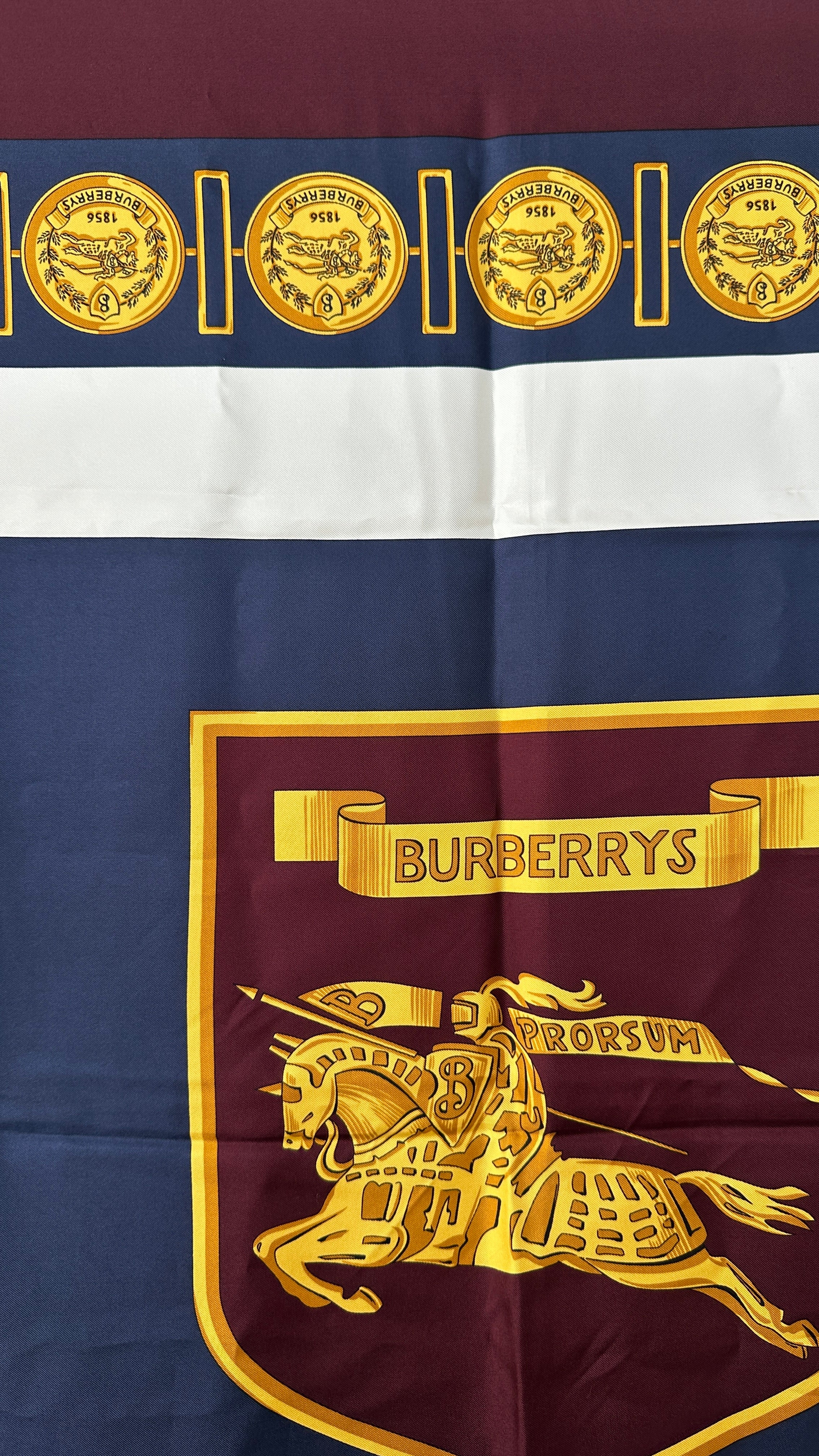 Burberry Vintage Silk Scarf