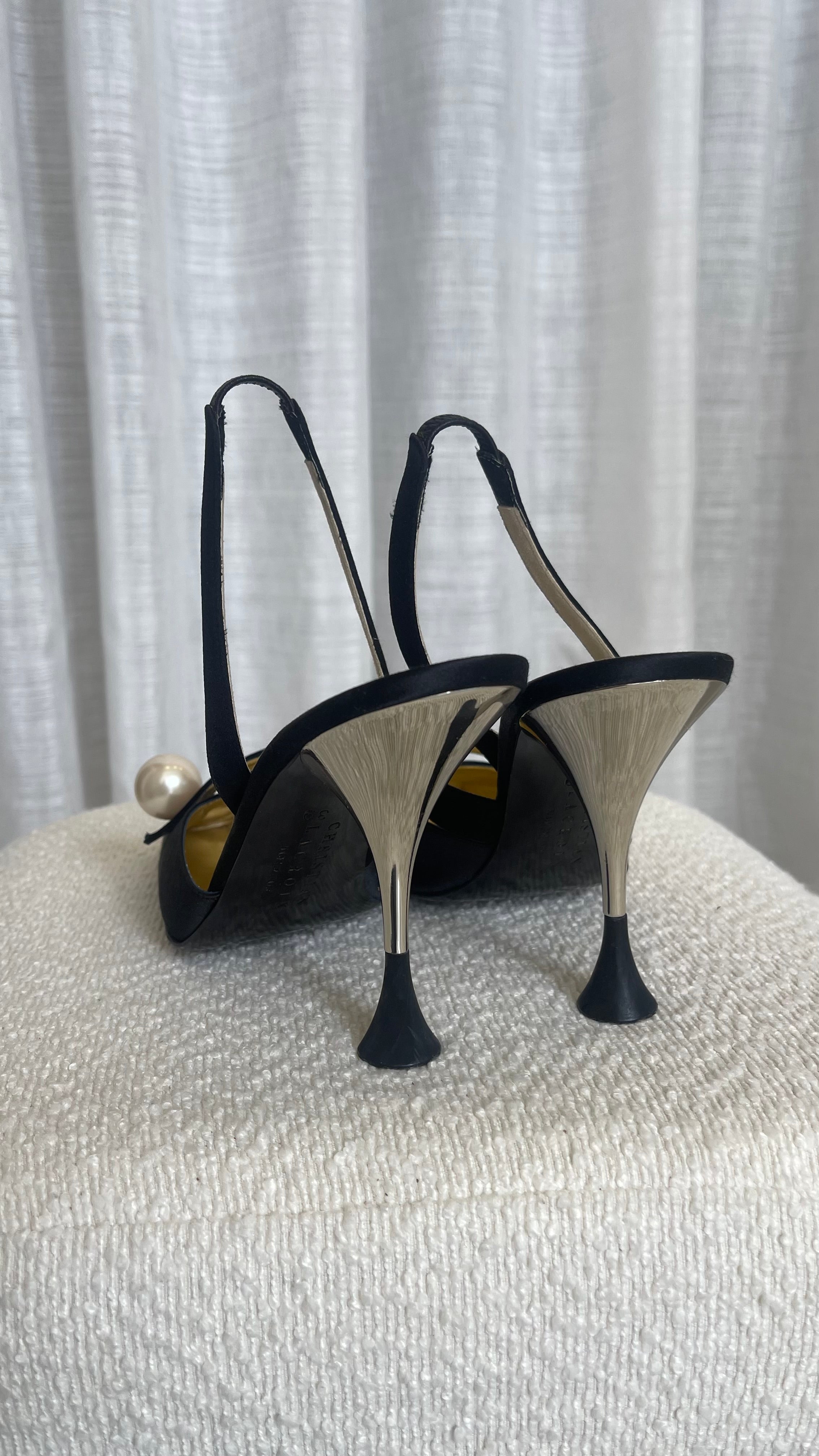 Christian Lacroix Heels In Black - Size 39