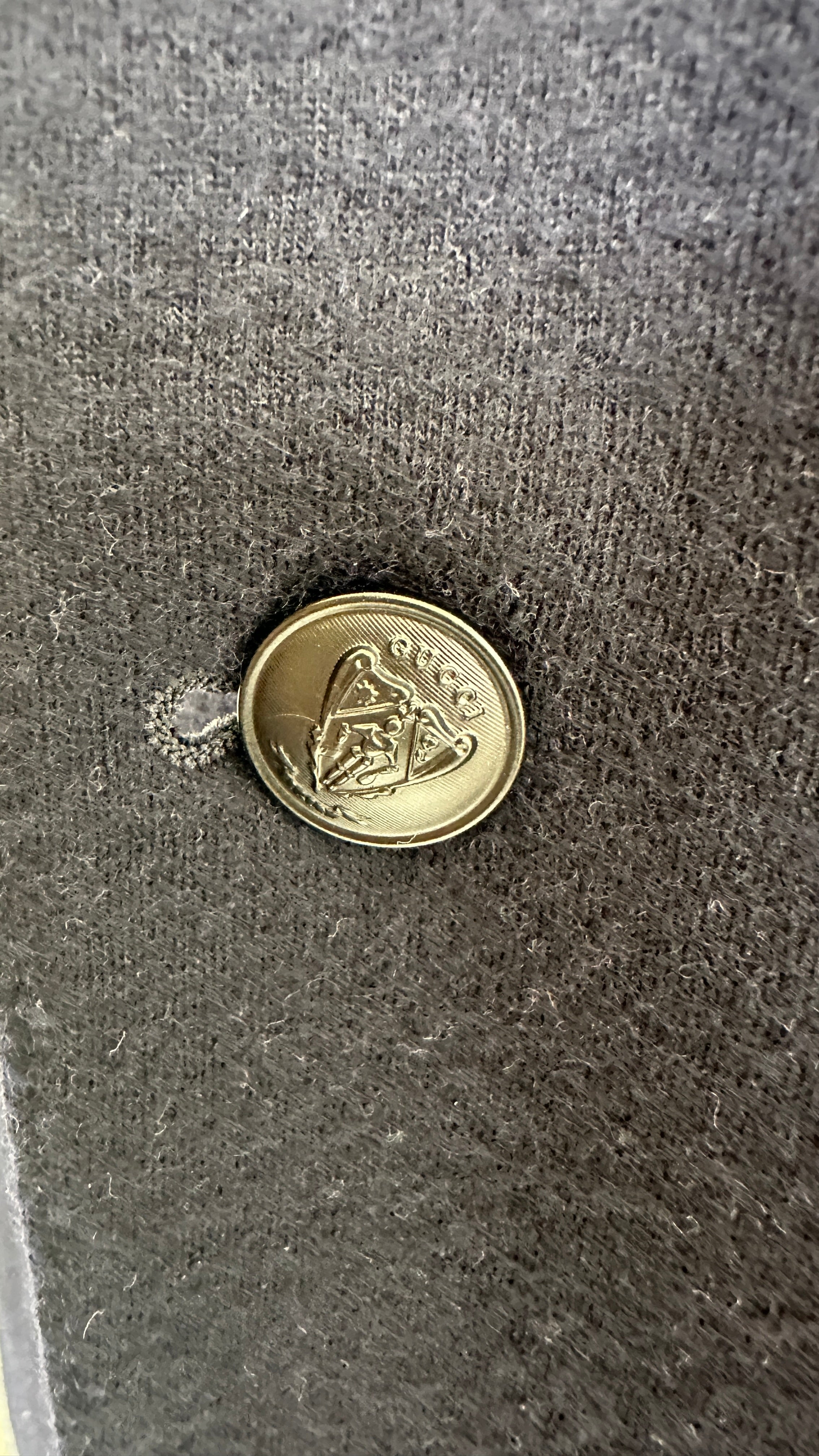 Gucci Wool Blazer In Navy