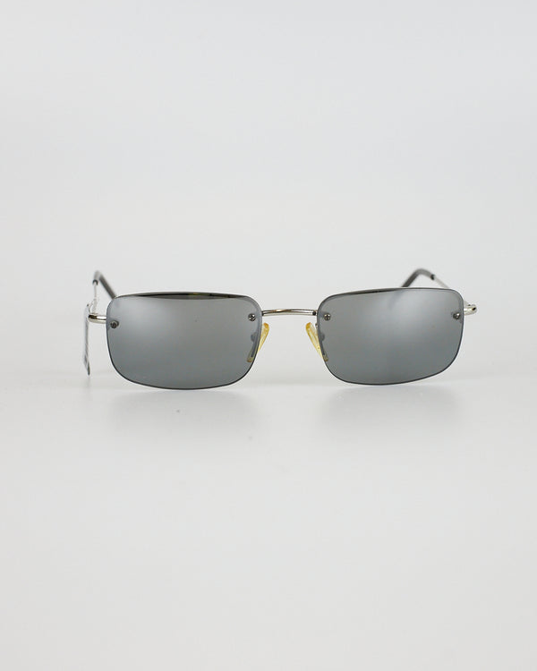 Gucci Vintage Mirrored Sunglasses In Brown