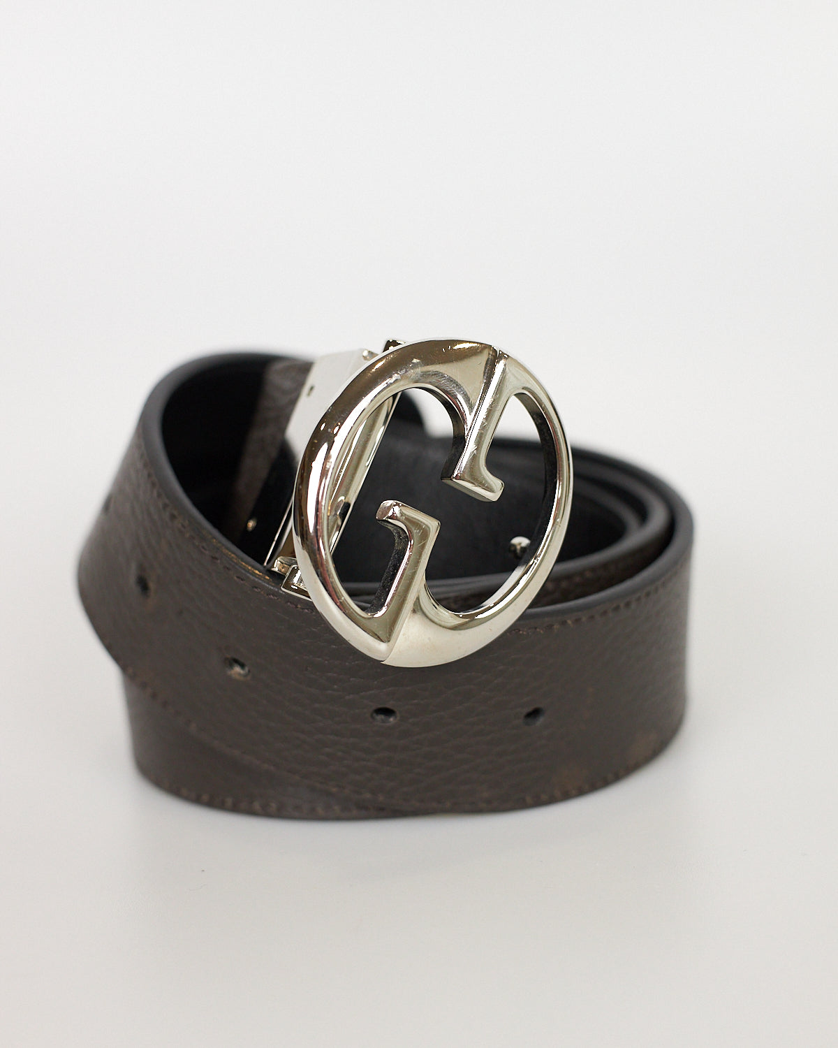Gucci Reversible Belt In Black And Brown
