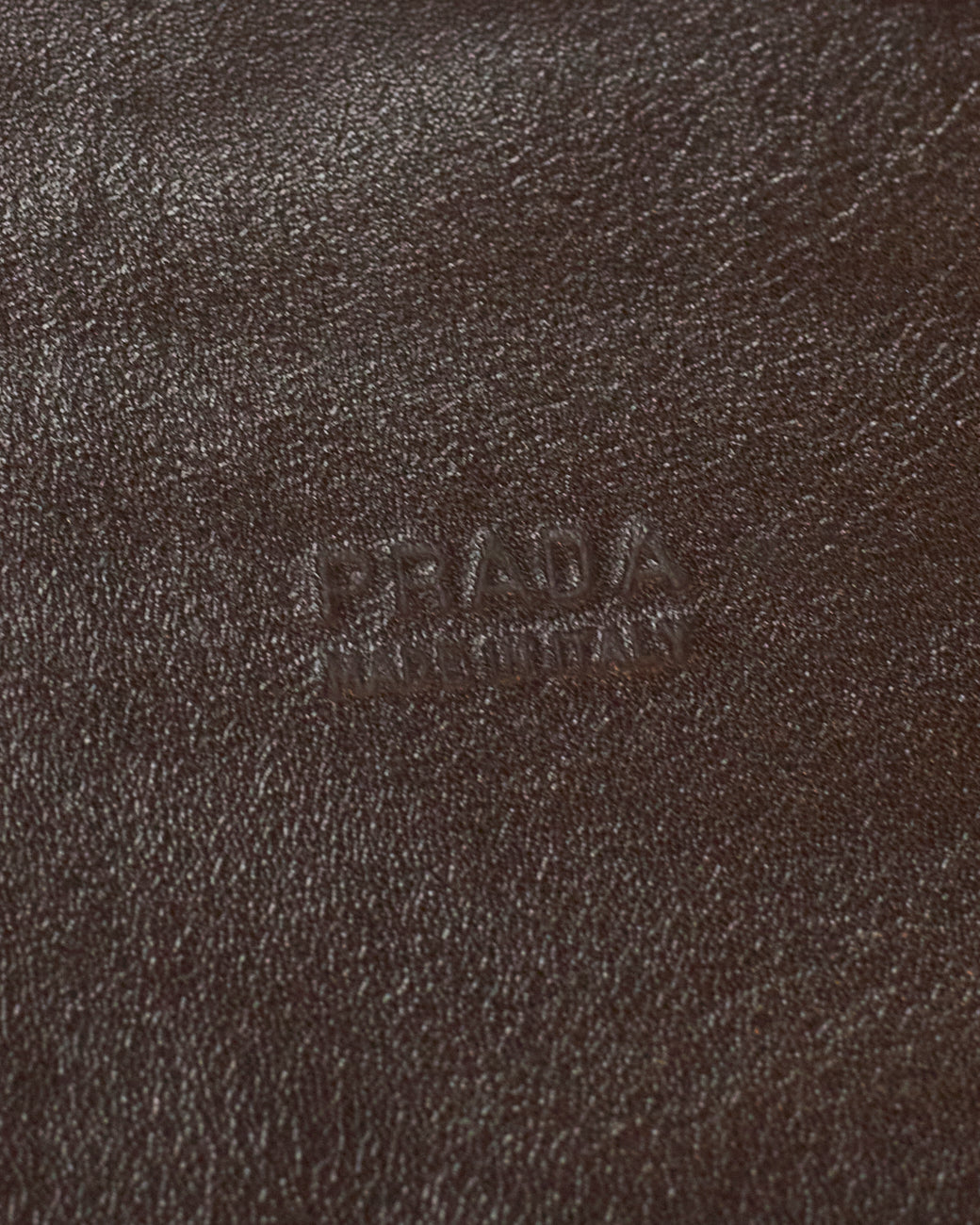 Cinto Largo Prada Marrom