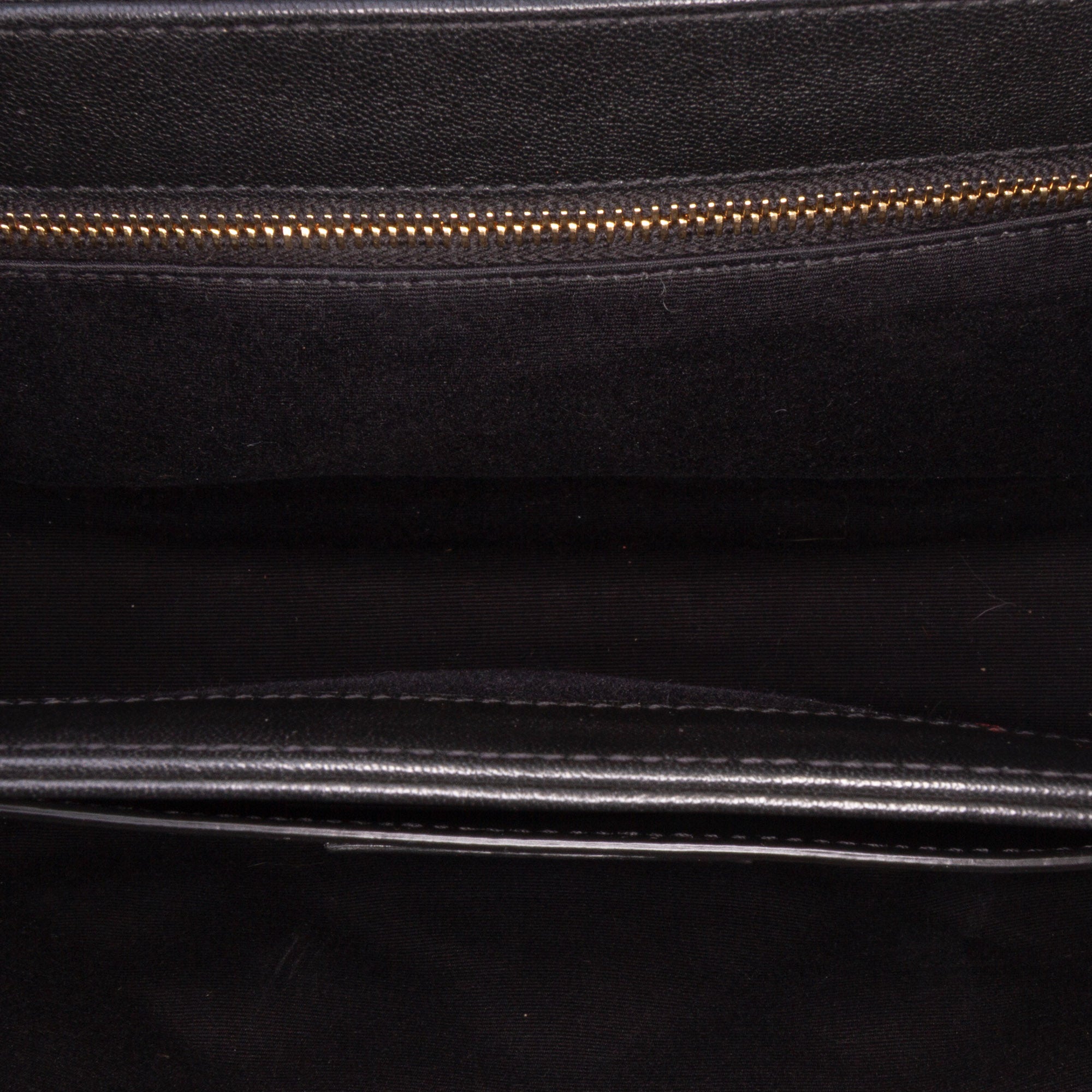 Saint Laurent Small Quilted Lambskin Becky Chain Shoulder Bag In Black