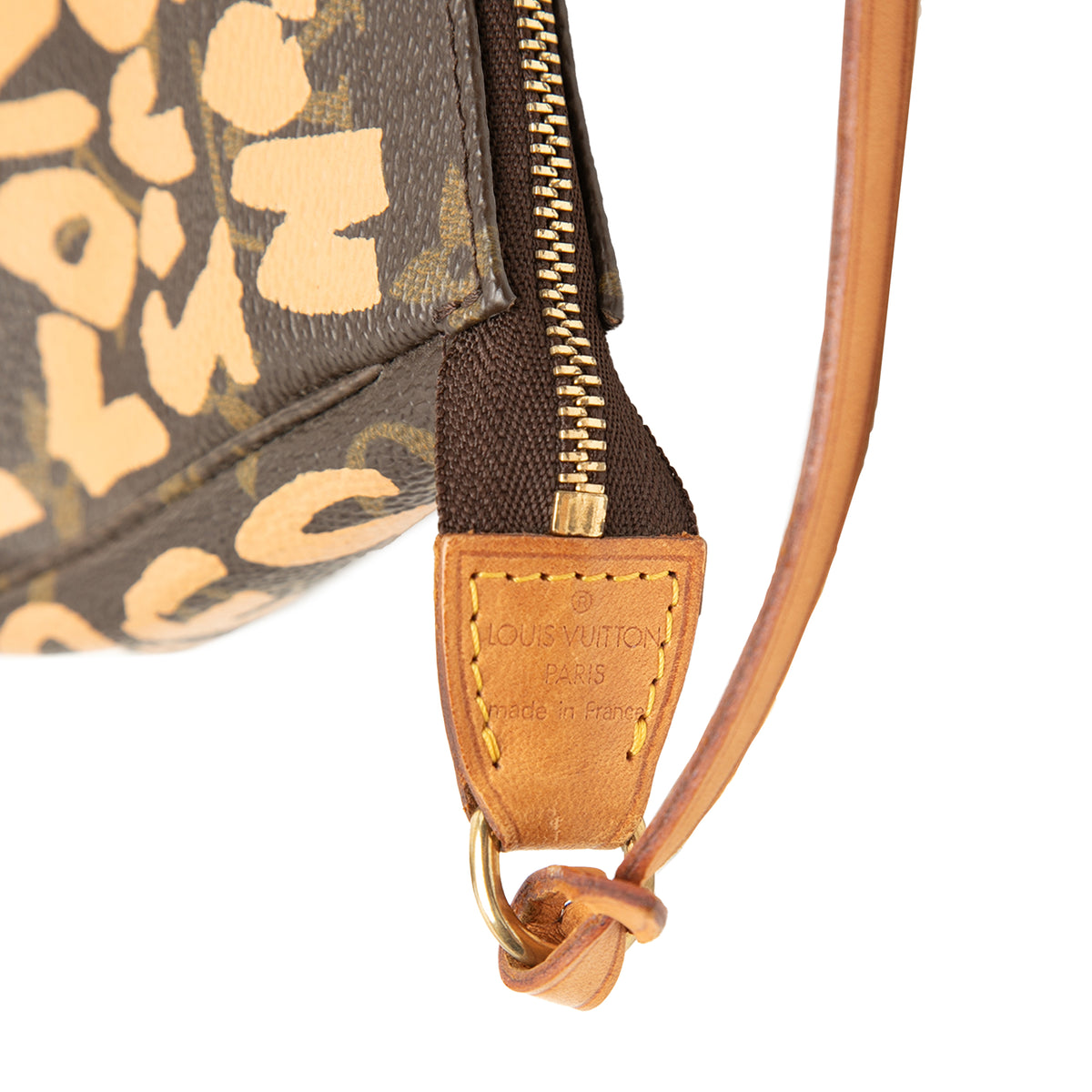 Louis Vuitton Stephen Sprouse Monogram Graffiti Pochette Accessoires Brown